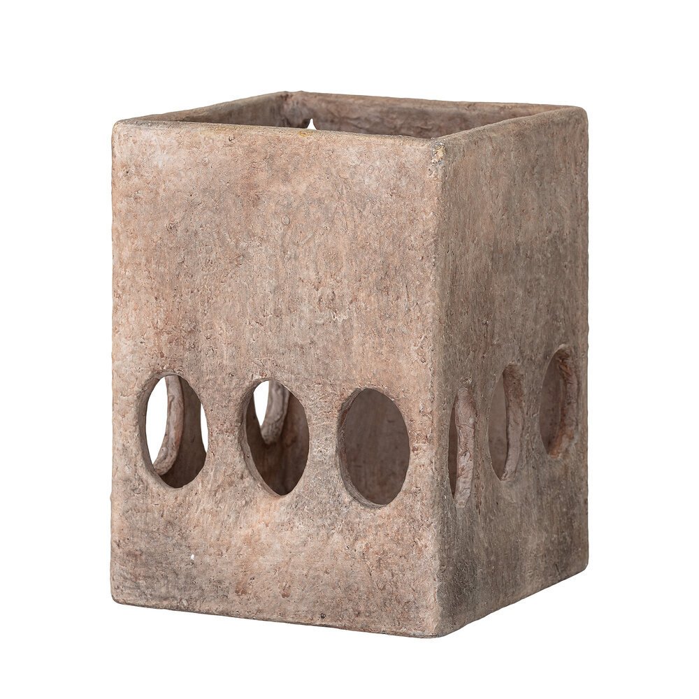 Wandlaterne Ora, braun L15 x B15 x H20cm