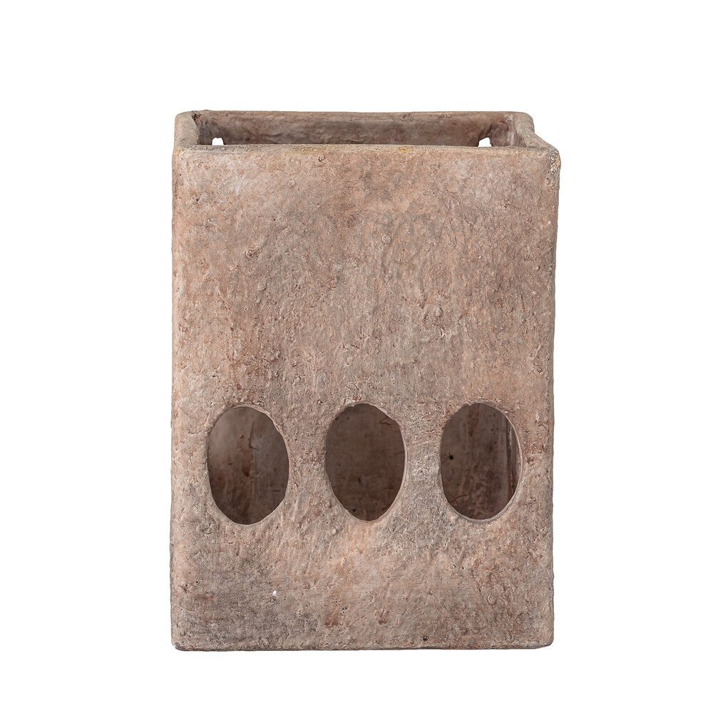 Wandlaterne Ora, braun L15 x B15 x H20cm