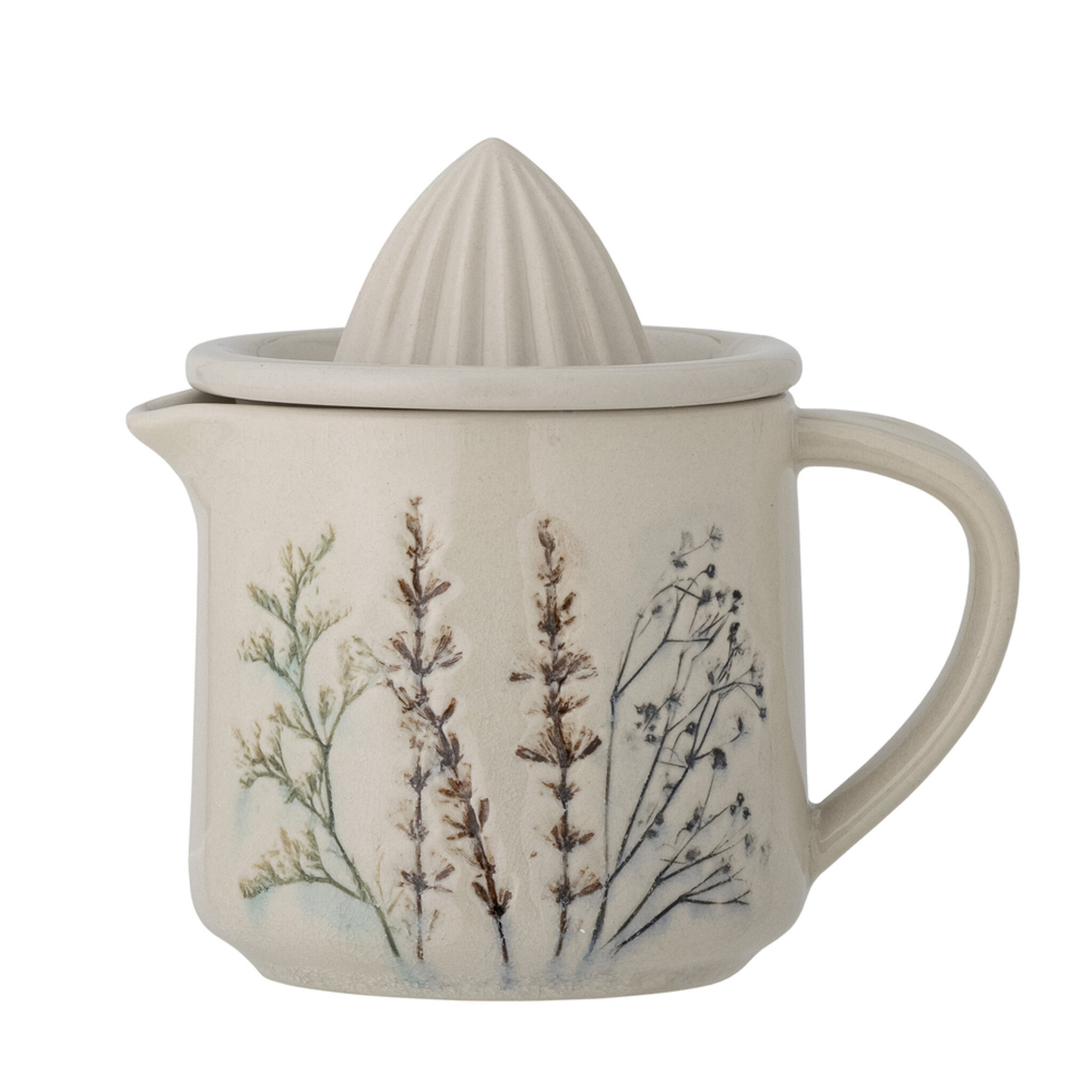 Bloomingville Zitronensaftpresse Bea aus Steingut, nature 