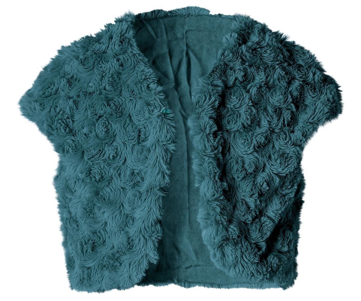 Bolero für Maileg Balletkleid, petrol 