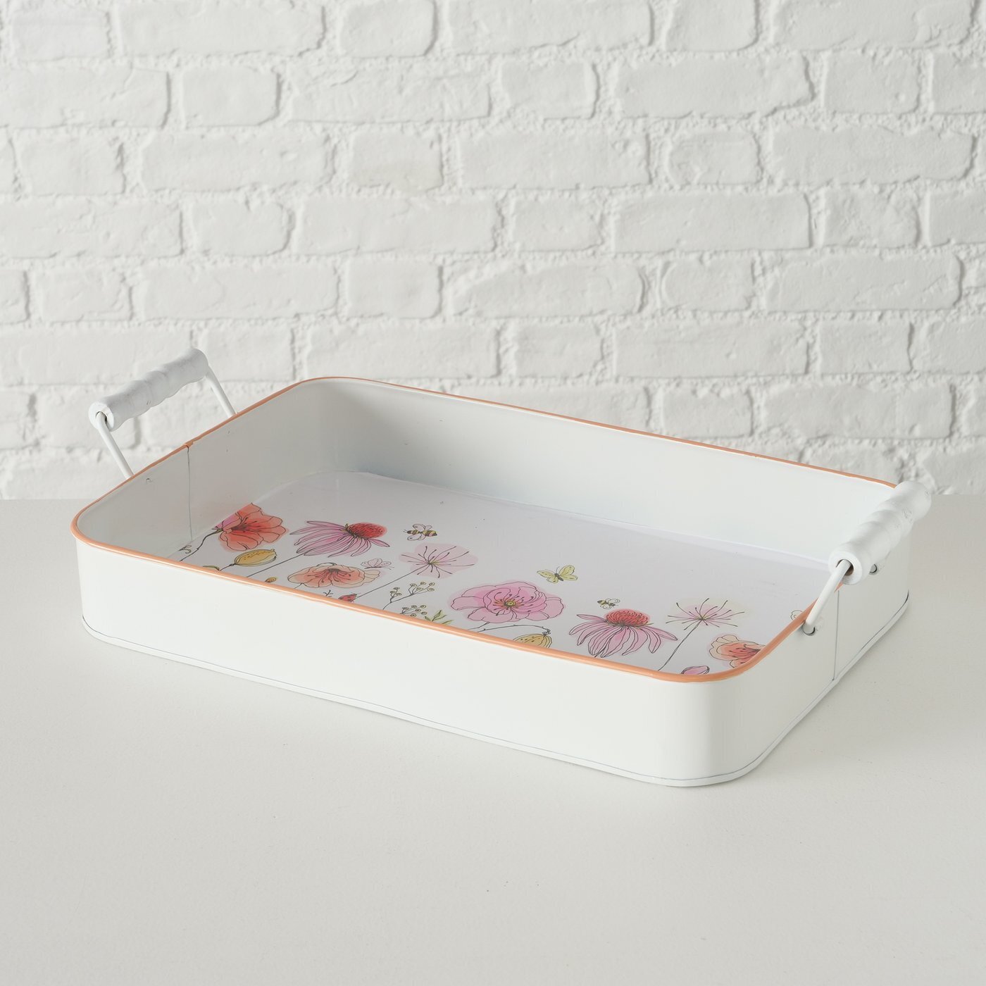 2er Set Spiegeltabletts Mit Goldrahmen - Elegante Ablage Für Schmuck & Kosmetik