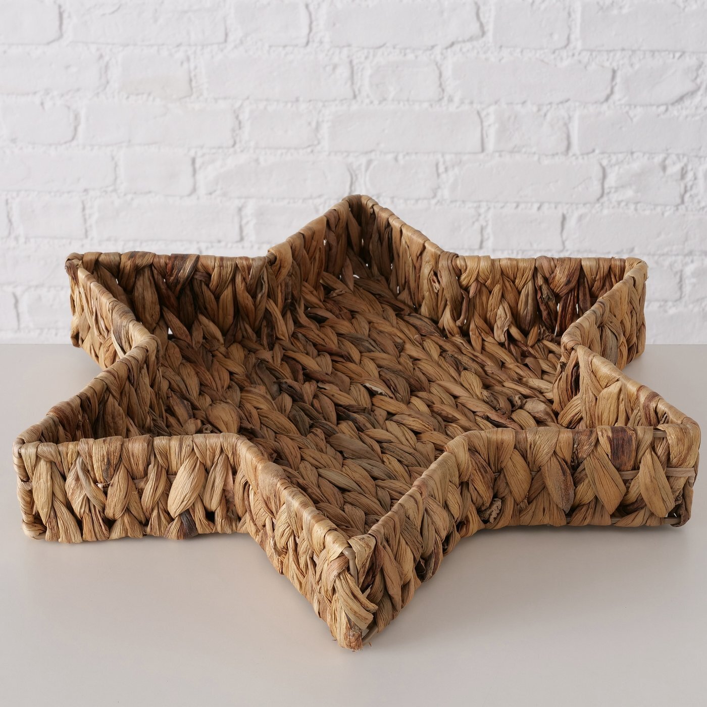 2er Set Dekotablett Karlina, natur 