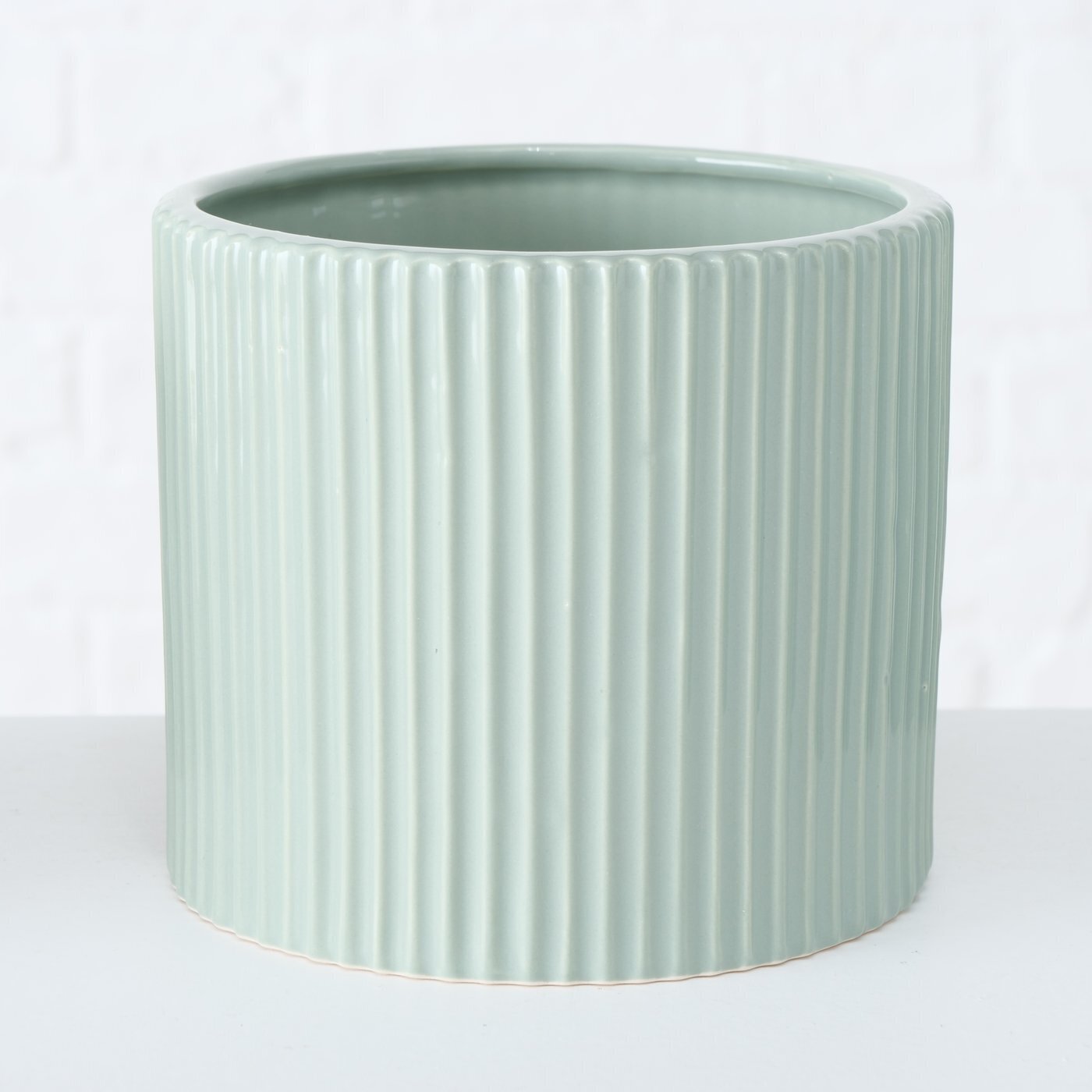 2er Set Pflanztopf Sirmione in grün, grün