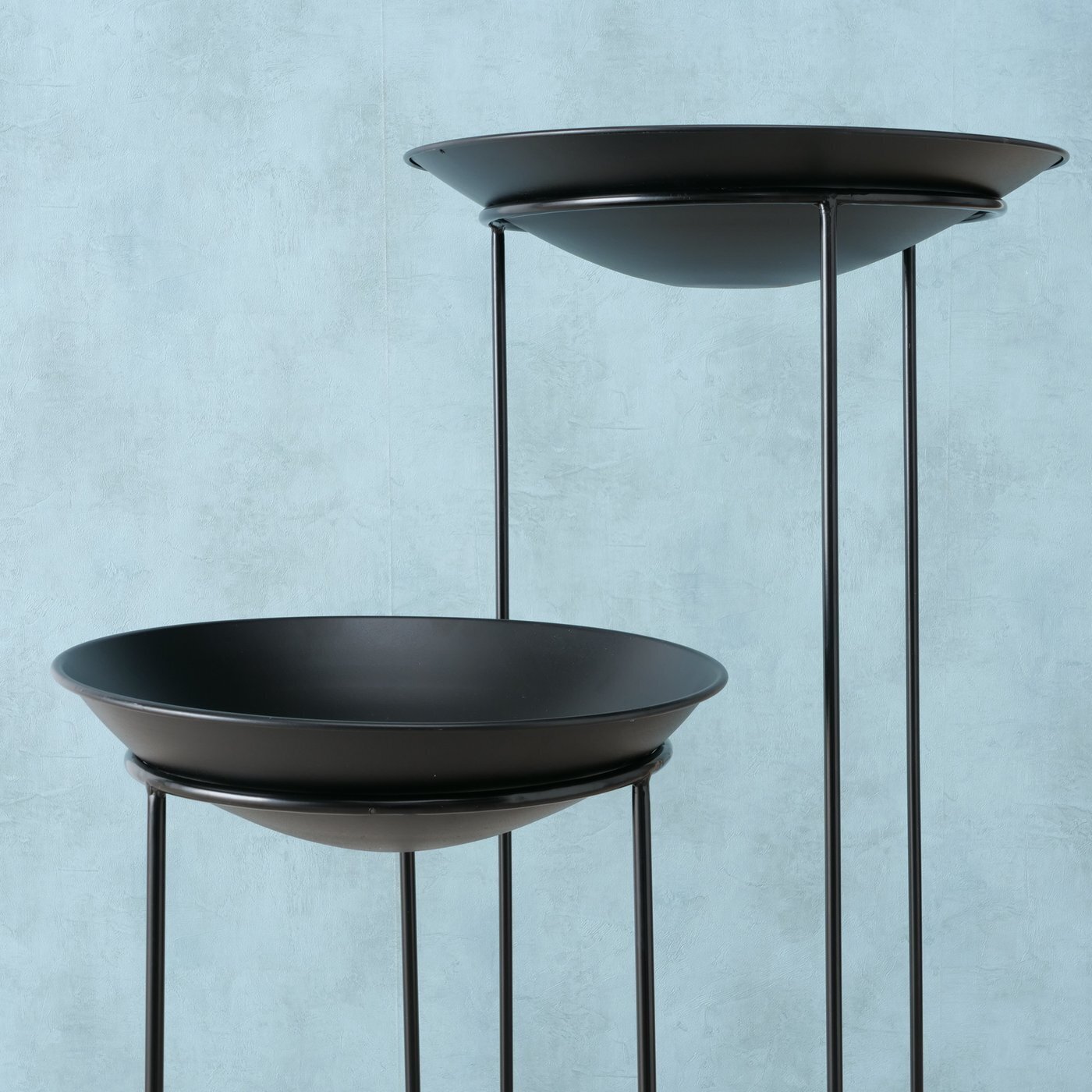 2er Set Schale Albero, schwarz 