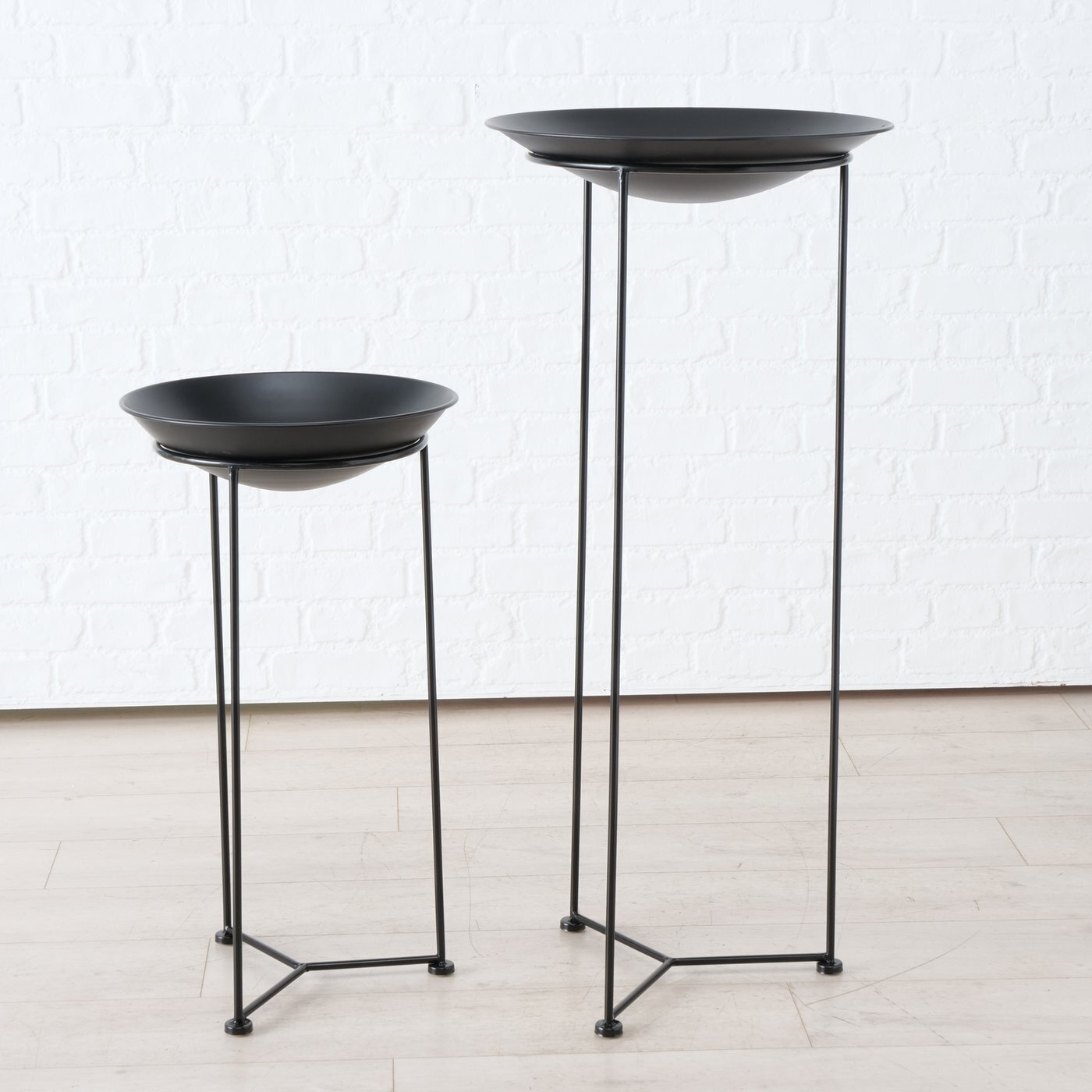 2er Set Schale Albero, schwarz 