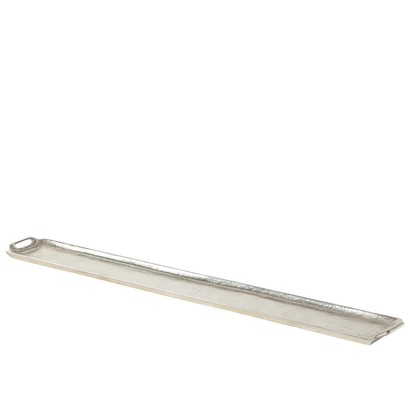 2er Set Tablett Dekotablett Rhys, silber 