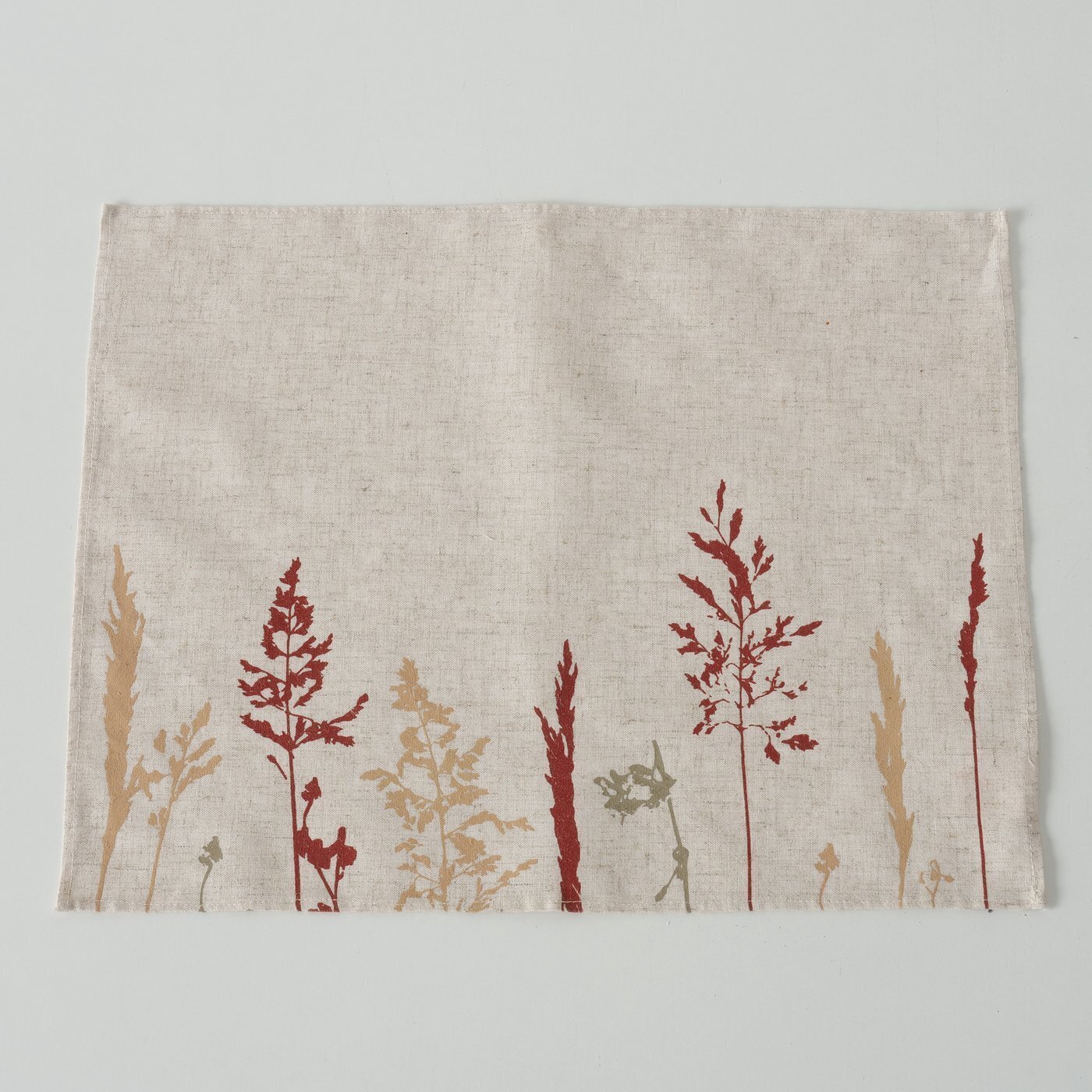 2er Set Tischset Gräser, beige 