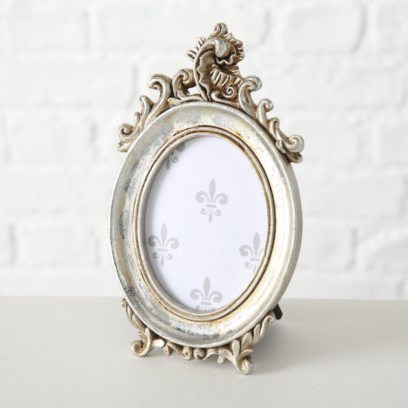 3er-Set Bilderrahmen Siny, antiksilber 