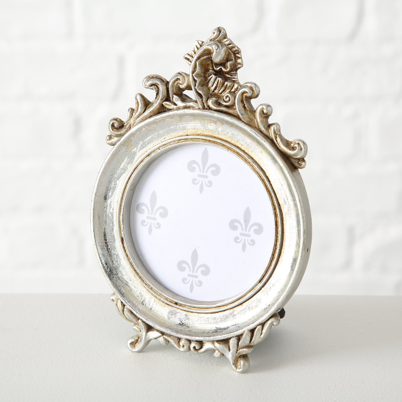 3er-Set Bilderrahmen Siny, antiksilber 