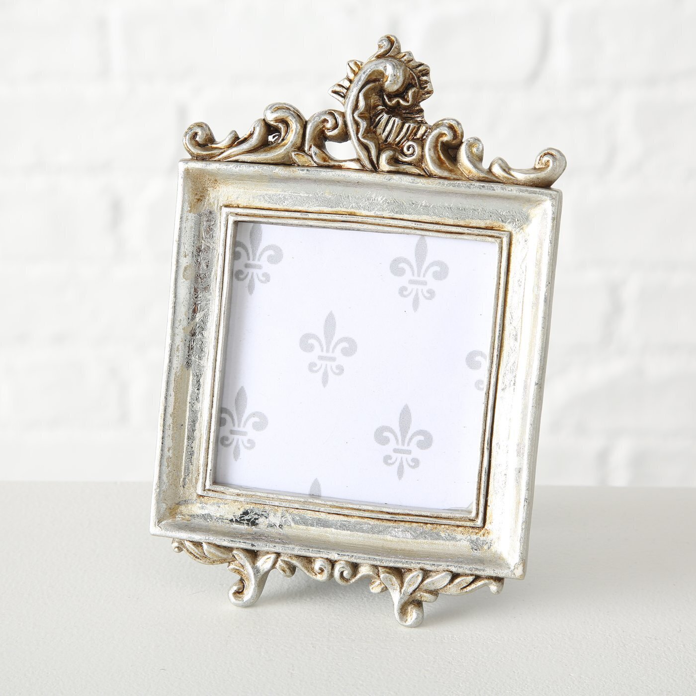 3er-Set Bilderrahmen Siny, antiksilber 