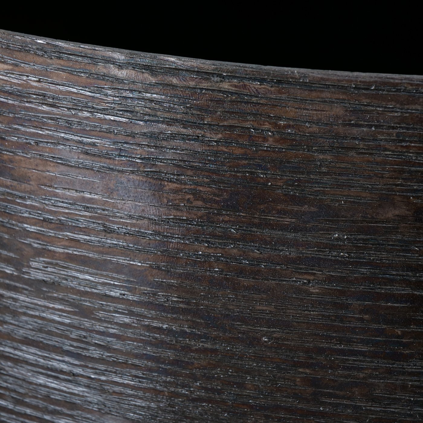 3er Set Blumentopf Golia, dunkelgrau 