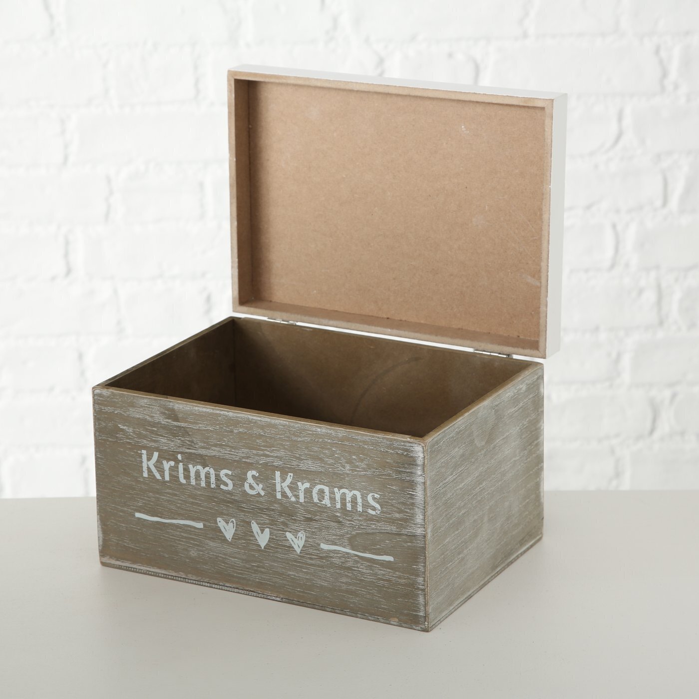 3er-Set Box Carola, grau 