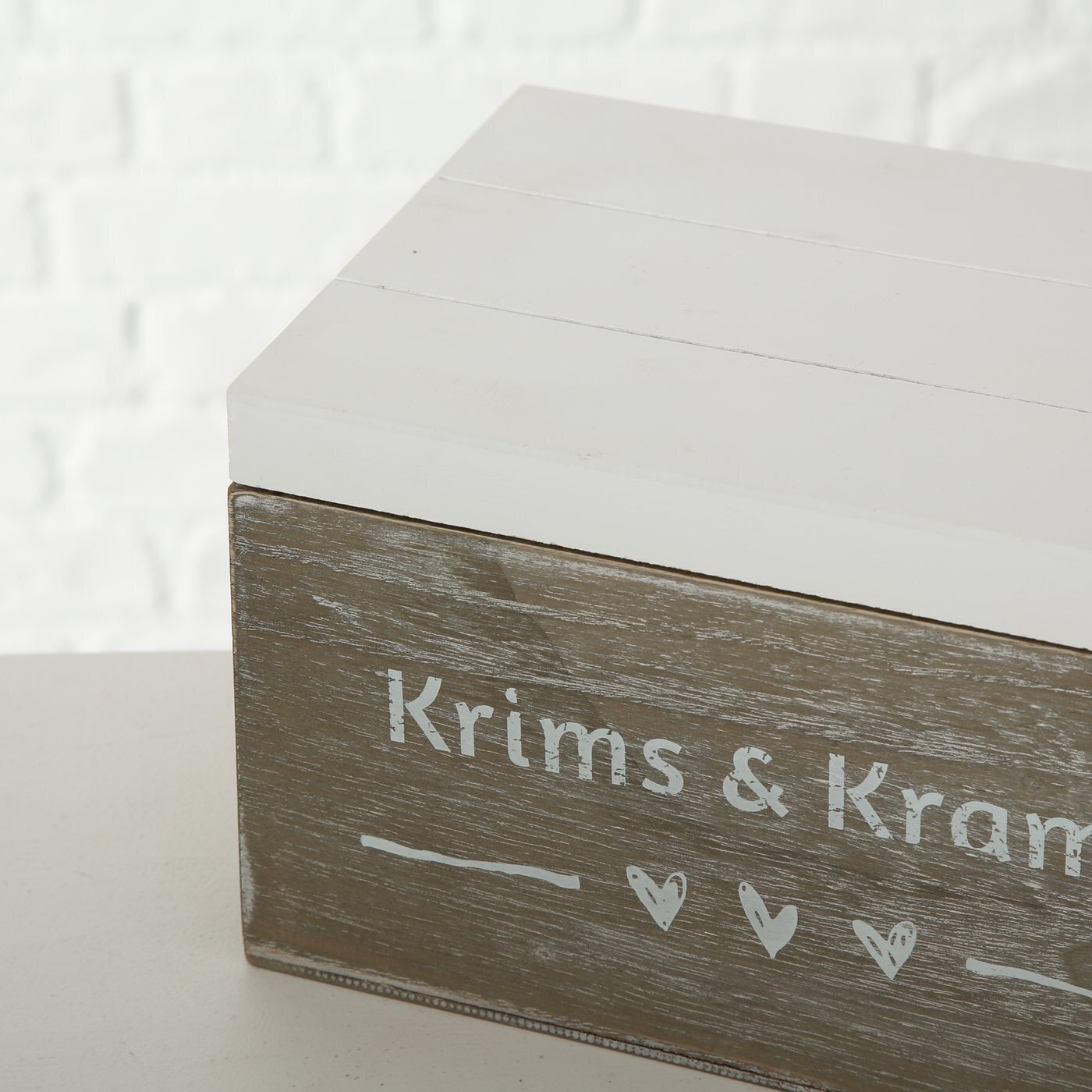 3er-Set Box Carola, grau 