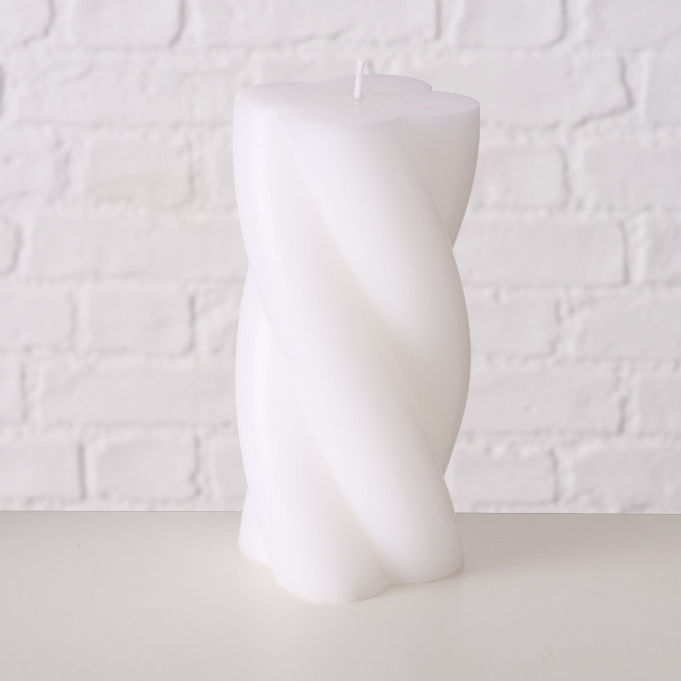 3er Set Kerze in Sonderformen, diverse Twist