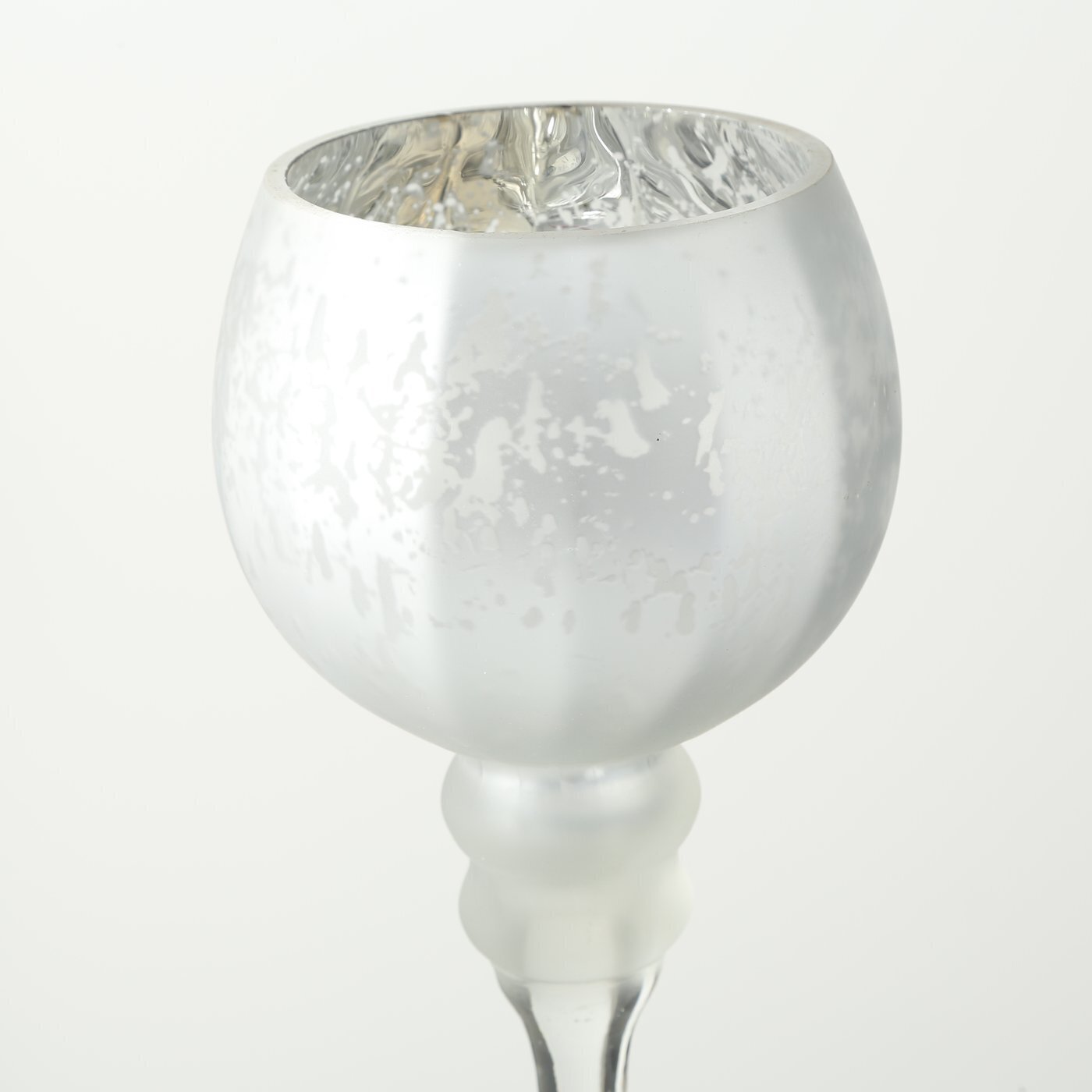 3er Set Windlicht Manou silber, silber 