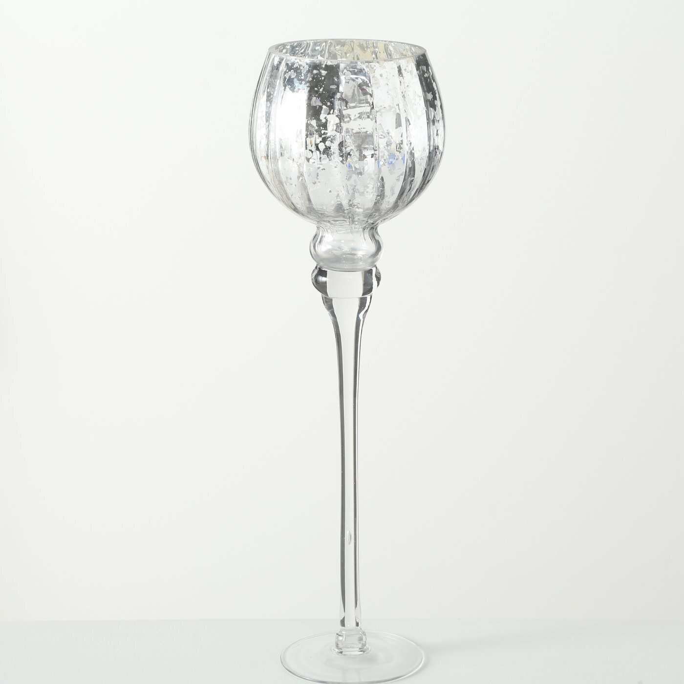 3er Set Windlicht Manou silber, silber 