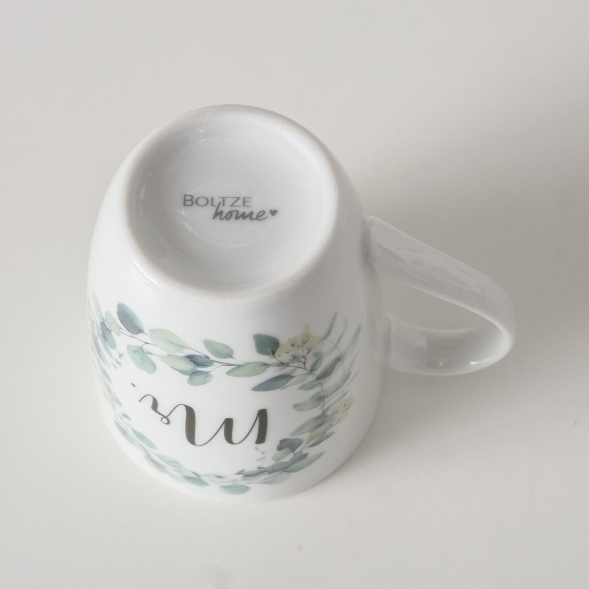 Becher Eukana Mr und Mrs, 2-teilig, weiss 