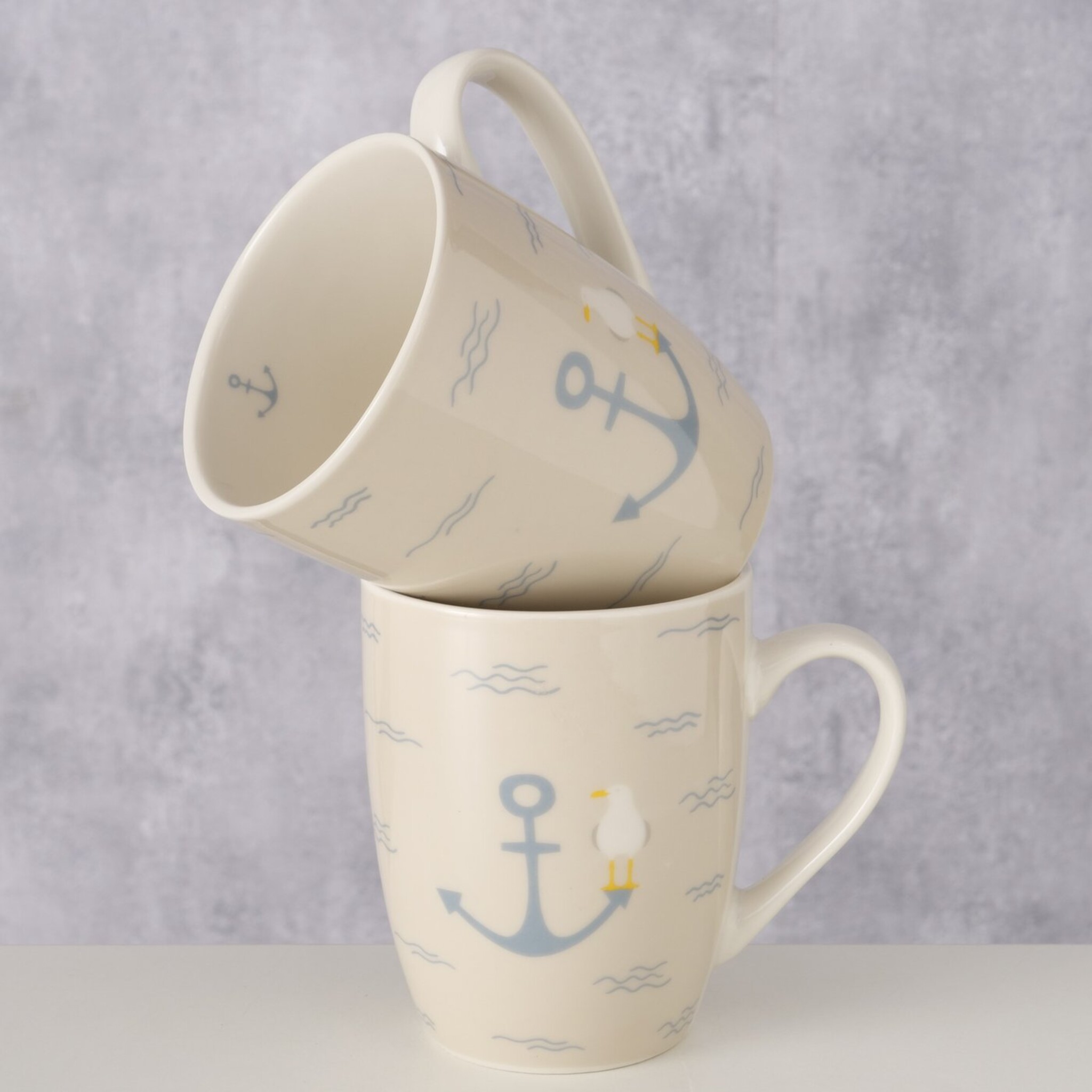 Becher Hallig 2er, beige 