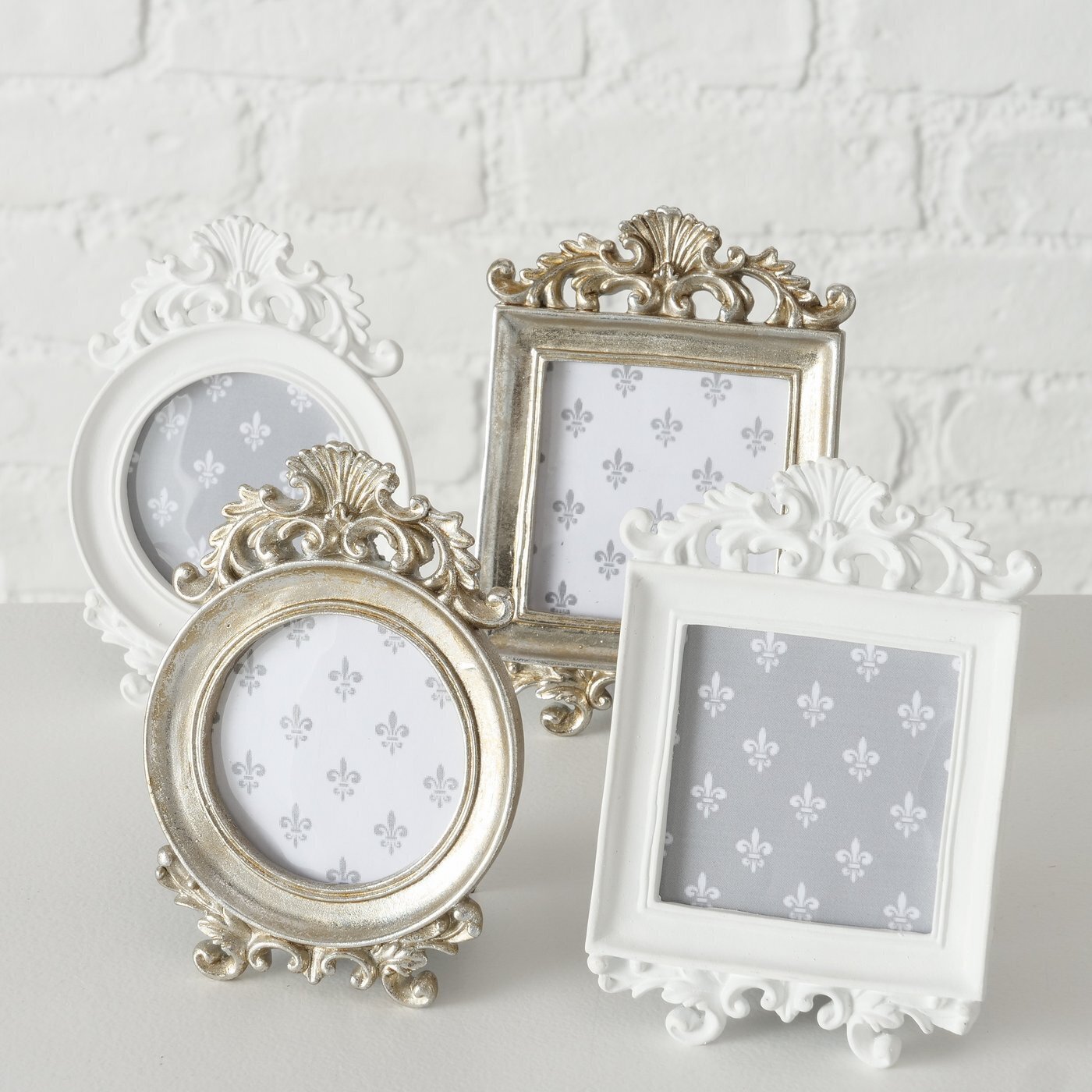 Bilderrahmen Suny 4er, weiss 