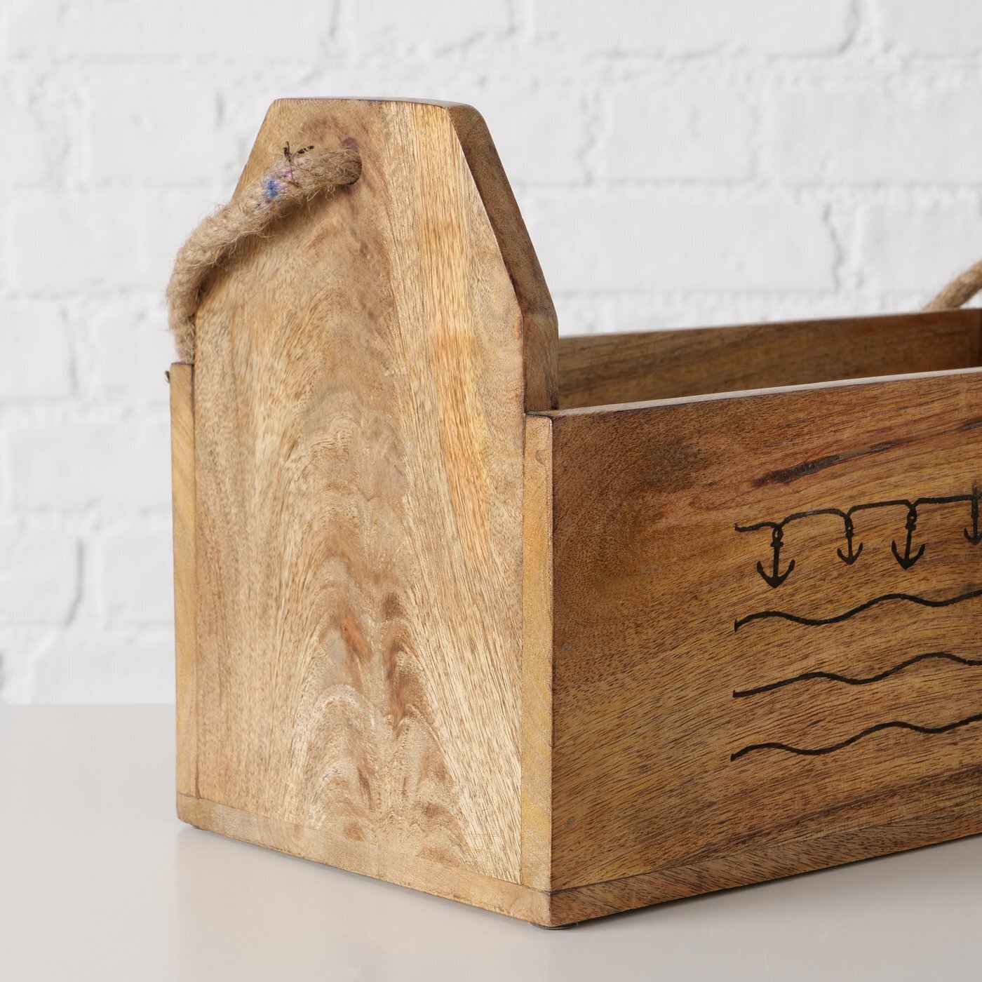 Box Büsum, 2er-Set, braun 