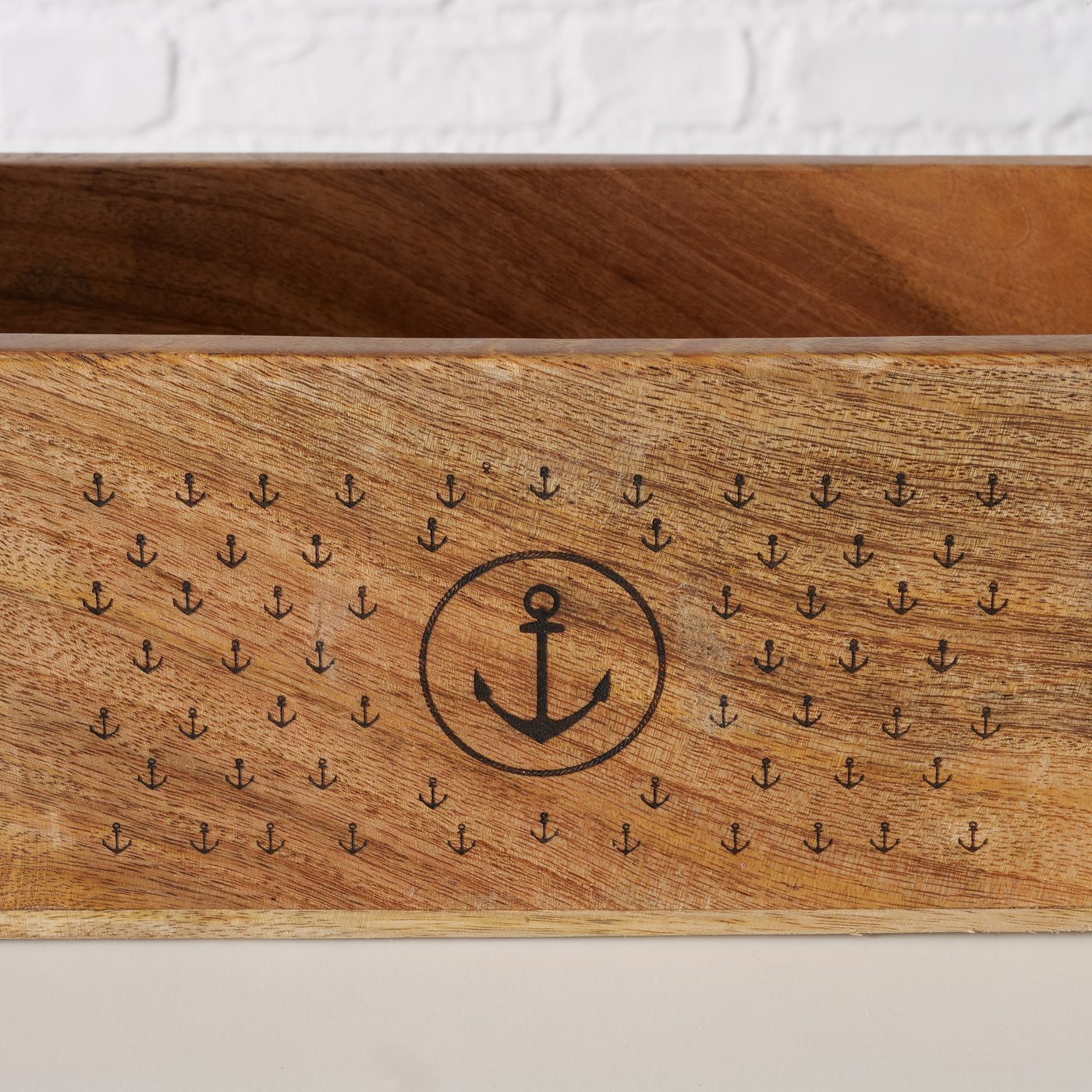 Box Büsum, 2er-Set, braun 