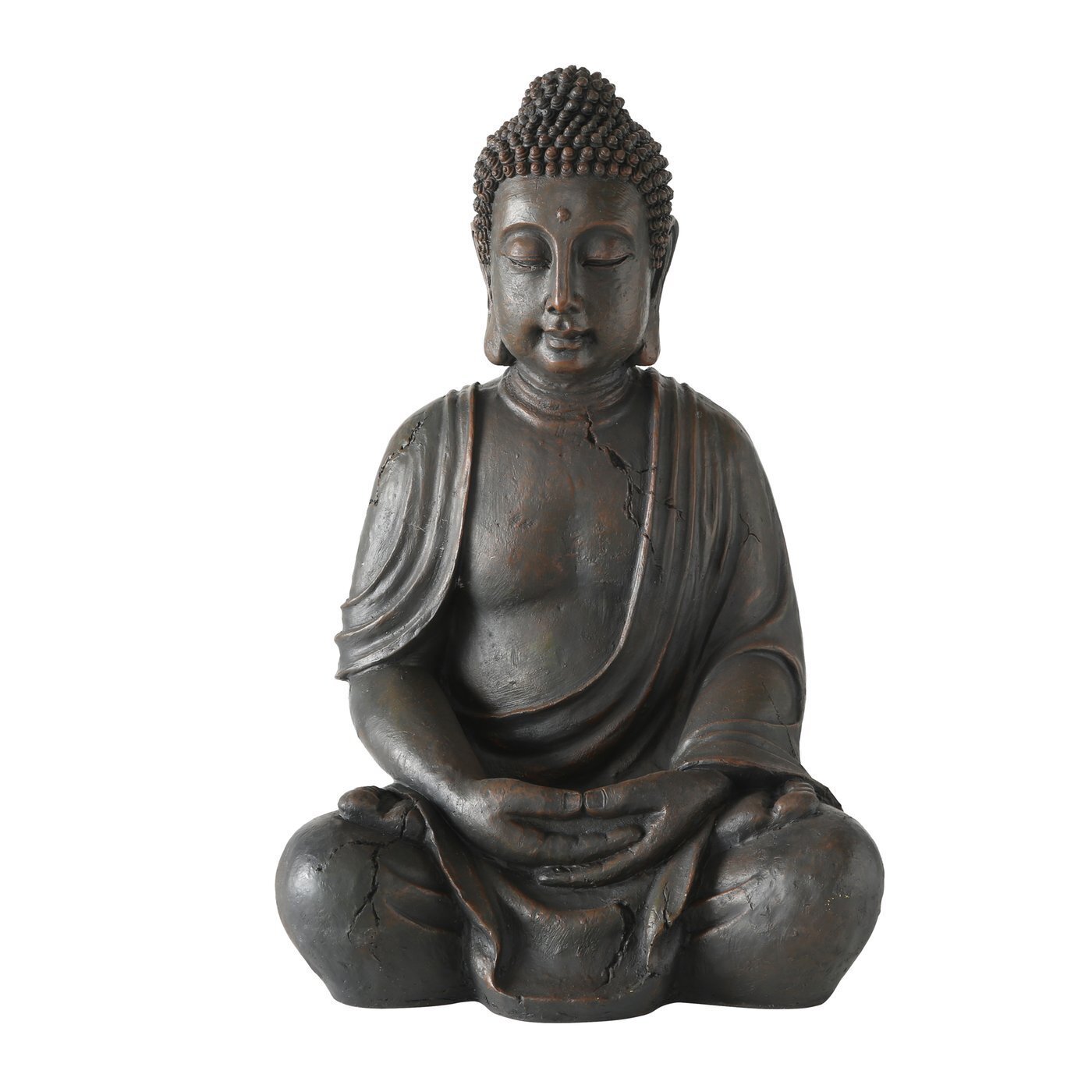Buddha Figur, braun 