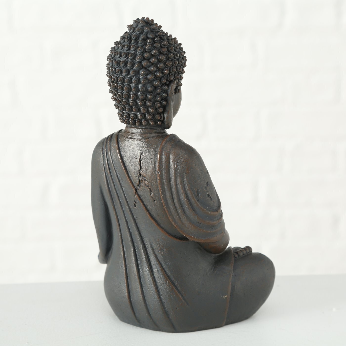 Buddha Figur klein, braun 