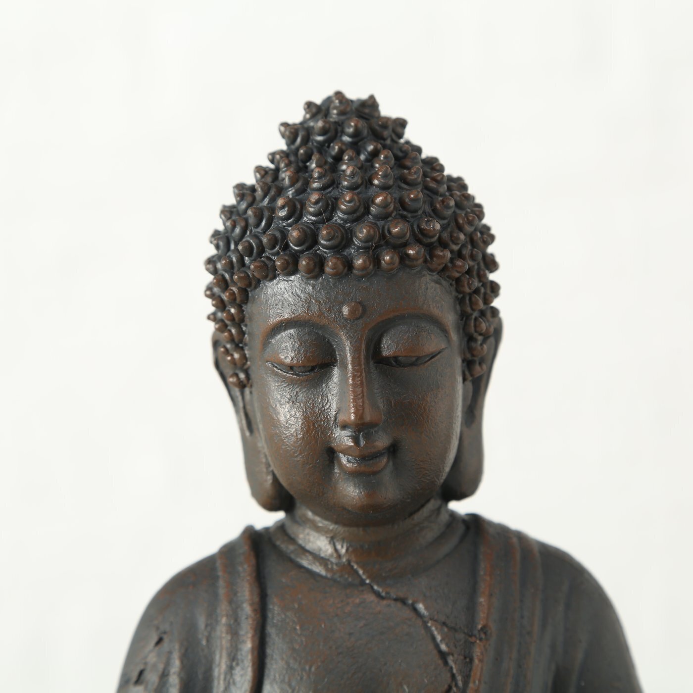 Buddha Figur klein, braun 