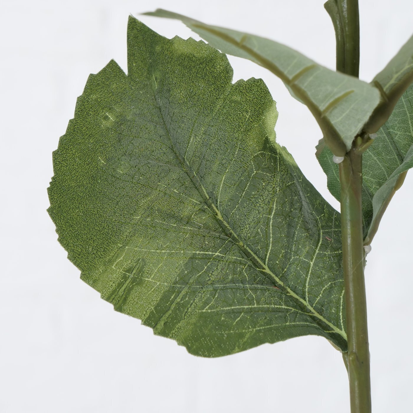 Deko Stielblume Schneeball, weiss 