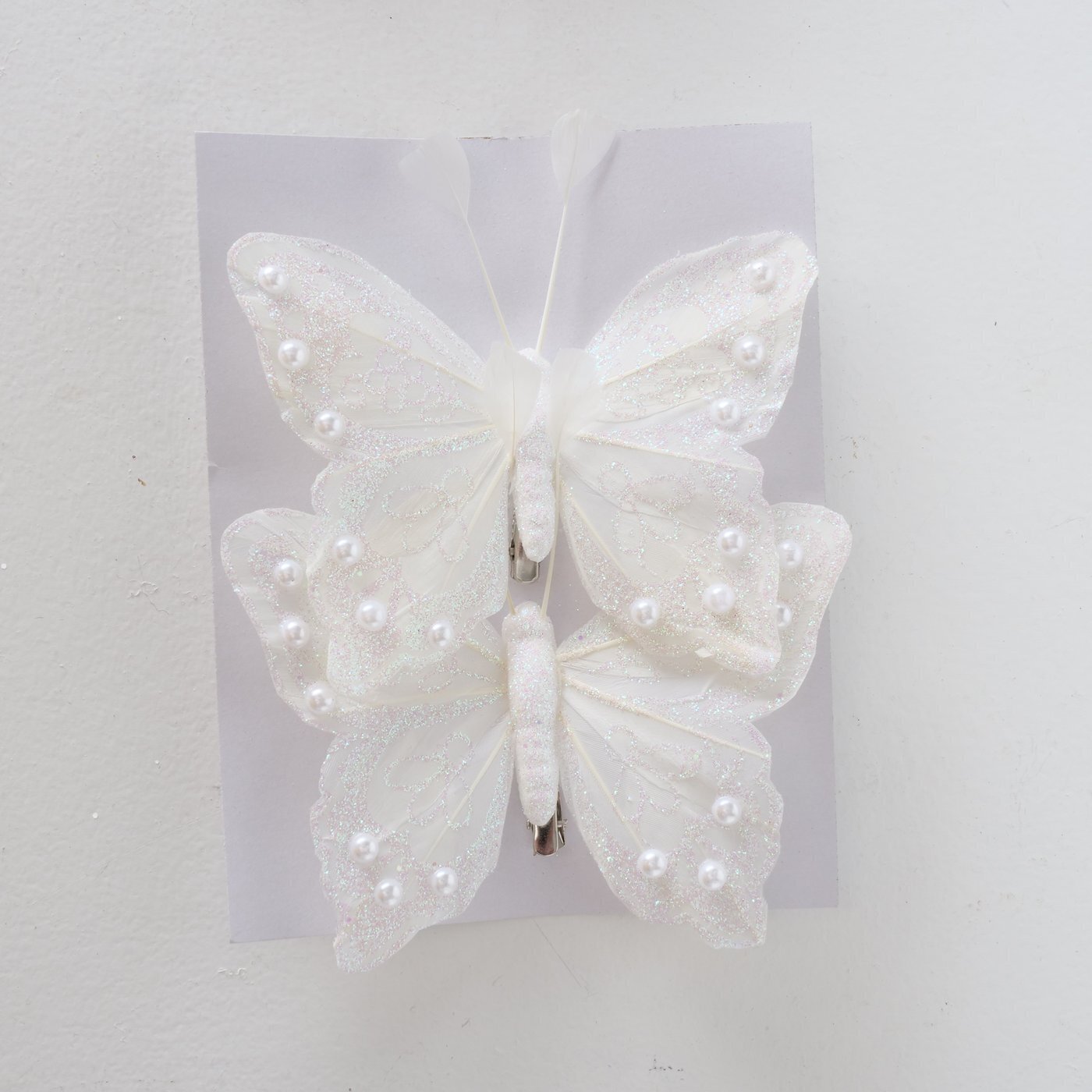 Dekoanhänger Florella 2-teilig, weiss 