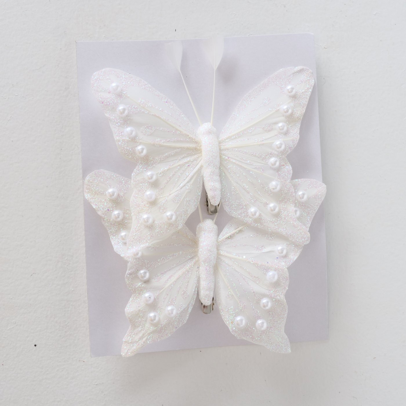 Dekoanhänger Florella 2-teilig, weiss 