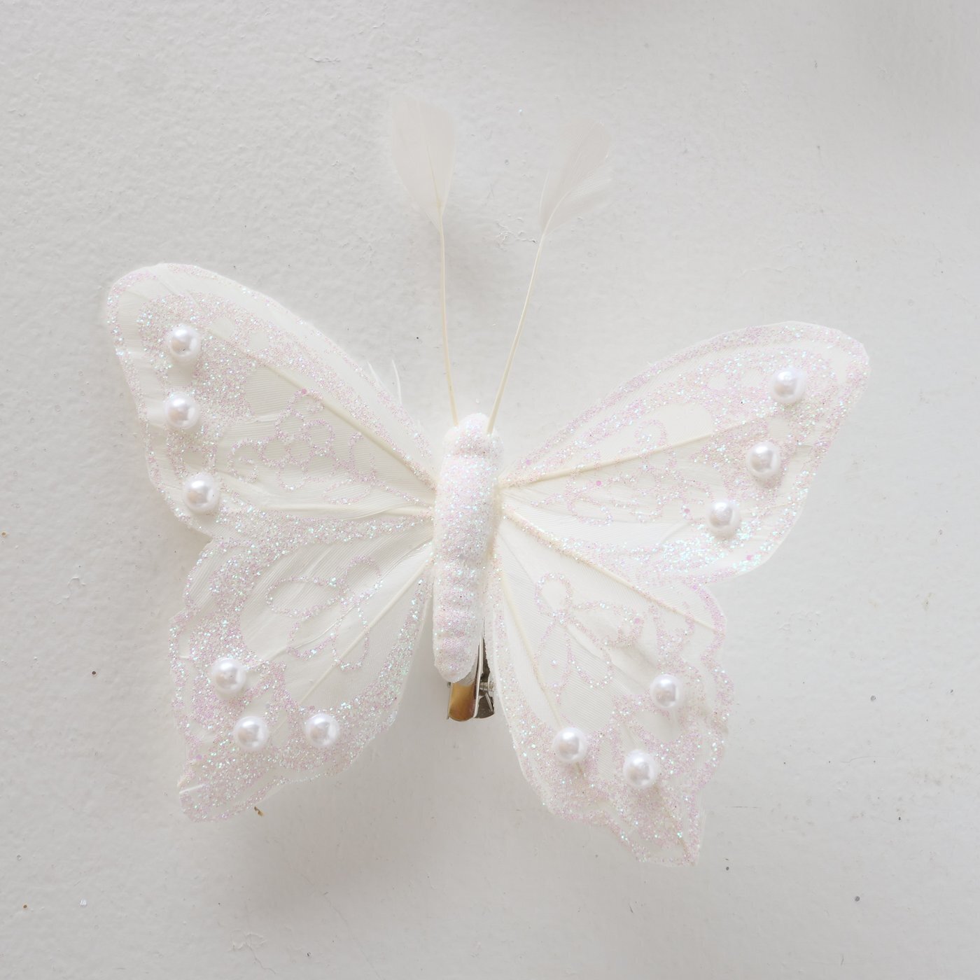 Dekoanhänger Florella 2-teilig, weiss 