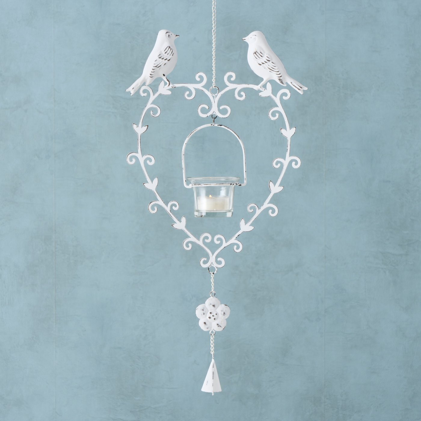 Dekoanhänger Malenia, weiss 