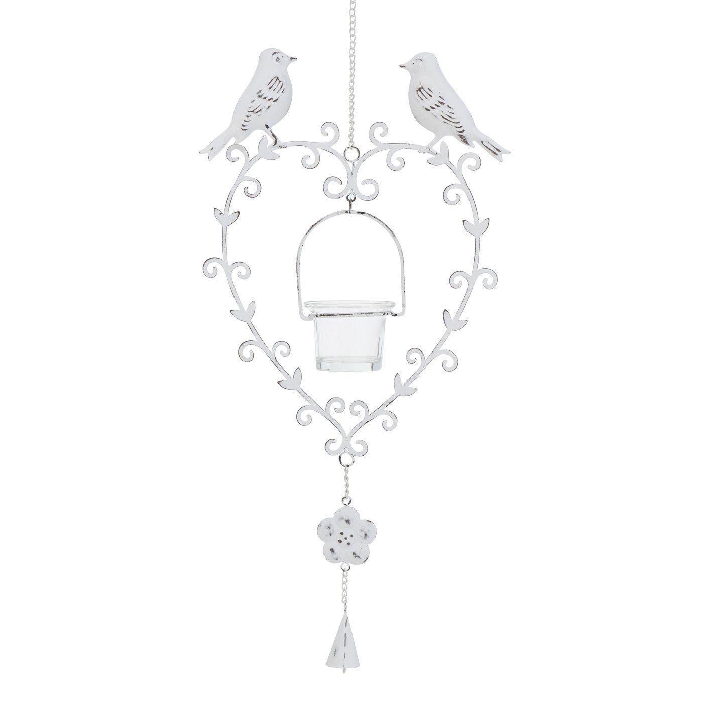 Dekoanhänger Malenia, weiss 