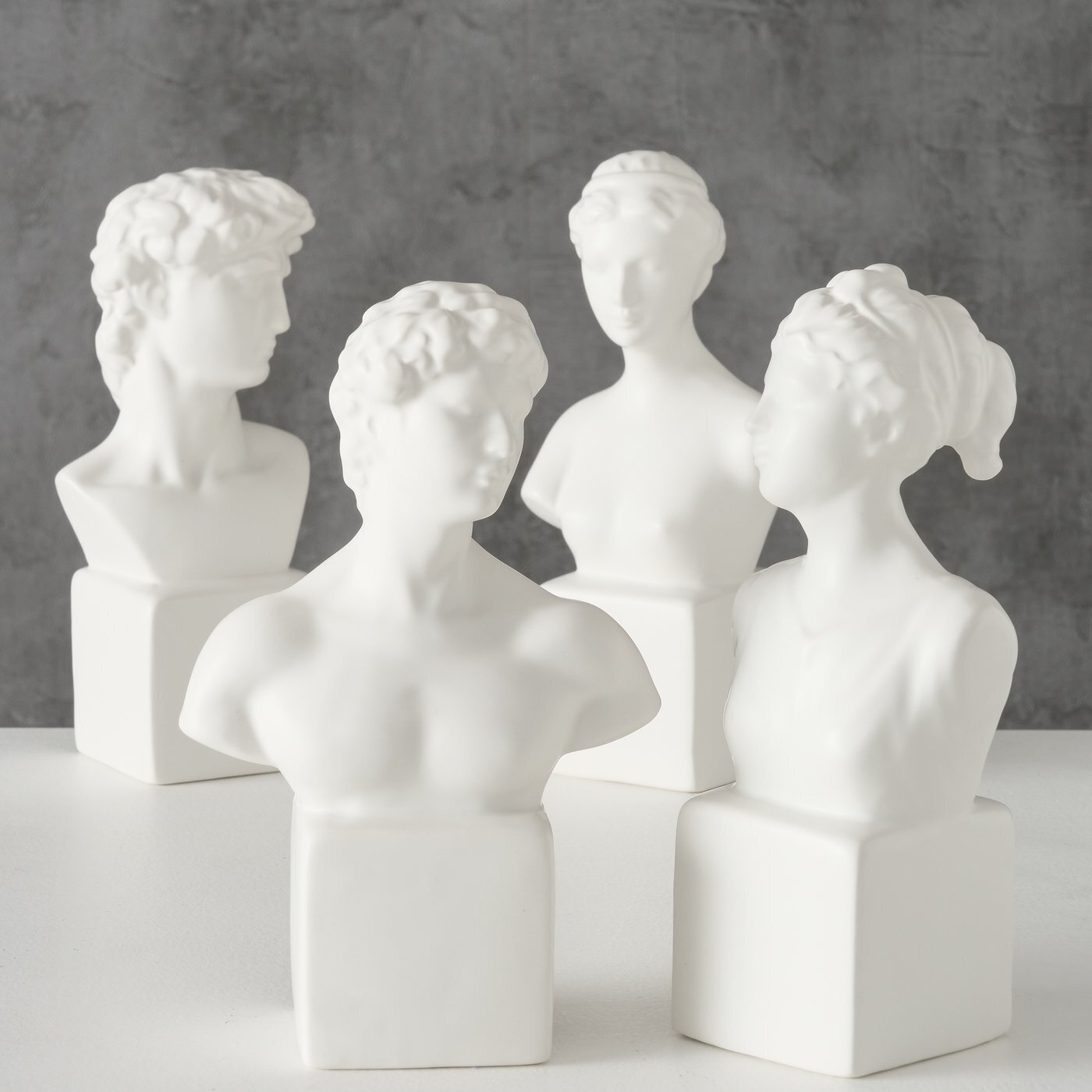 Dekoaufsteller Dekofigur Palatin, weiss 