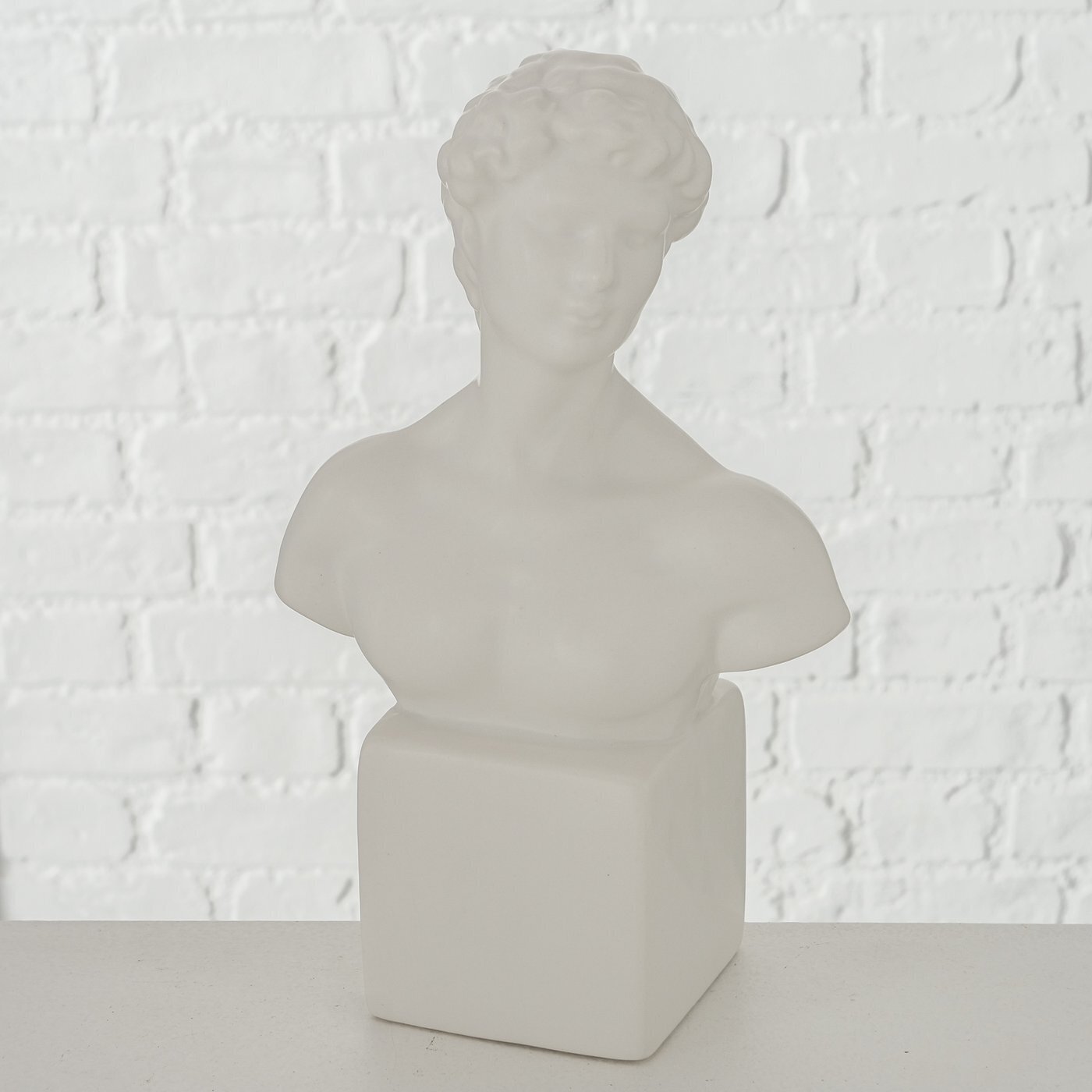 Dekoaufsteller Dekofigur Palatin, weiss 