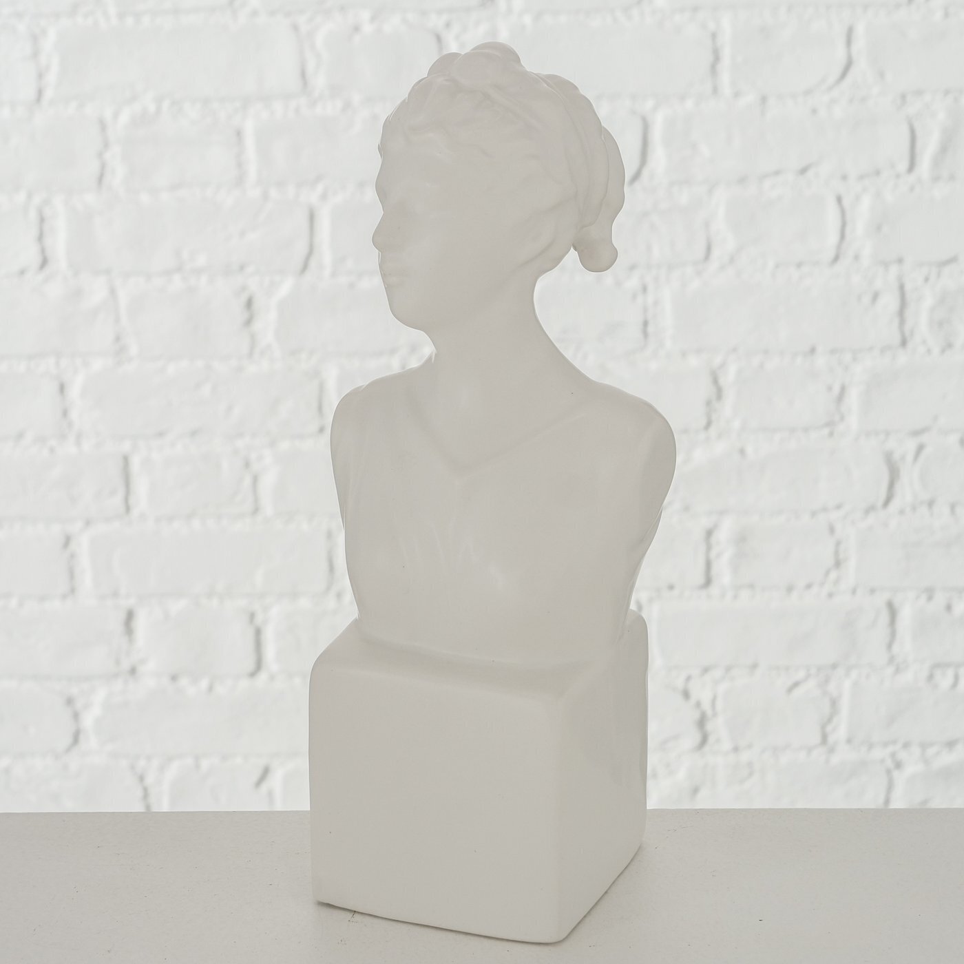 Dekoaufsteller Dekofigur Palatin, weiss 