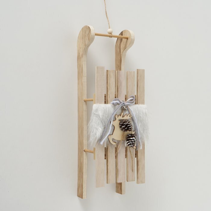 Dekoaufsteller Rocky, natur 