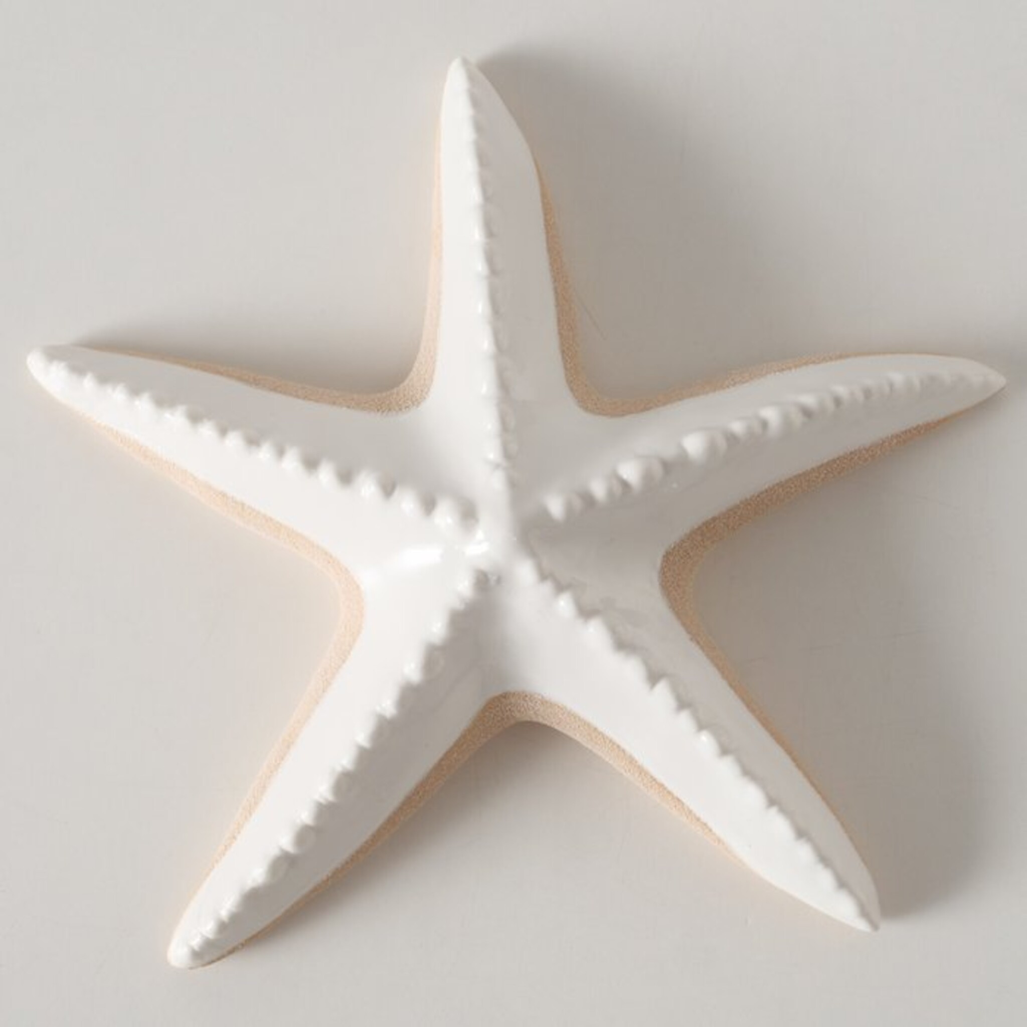 Dekoaufsteller Seestern Shelby, weiss 21 x 20 x 3,5 cm