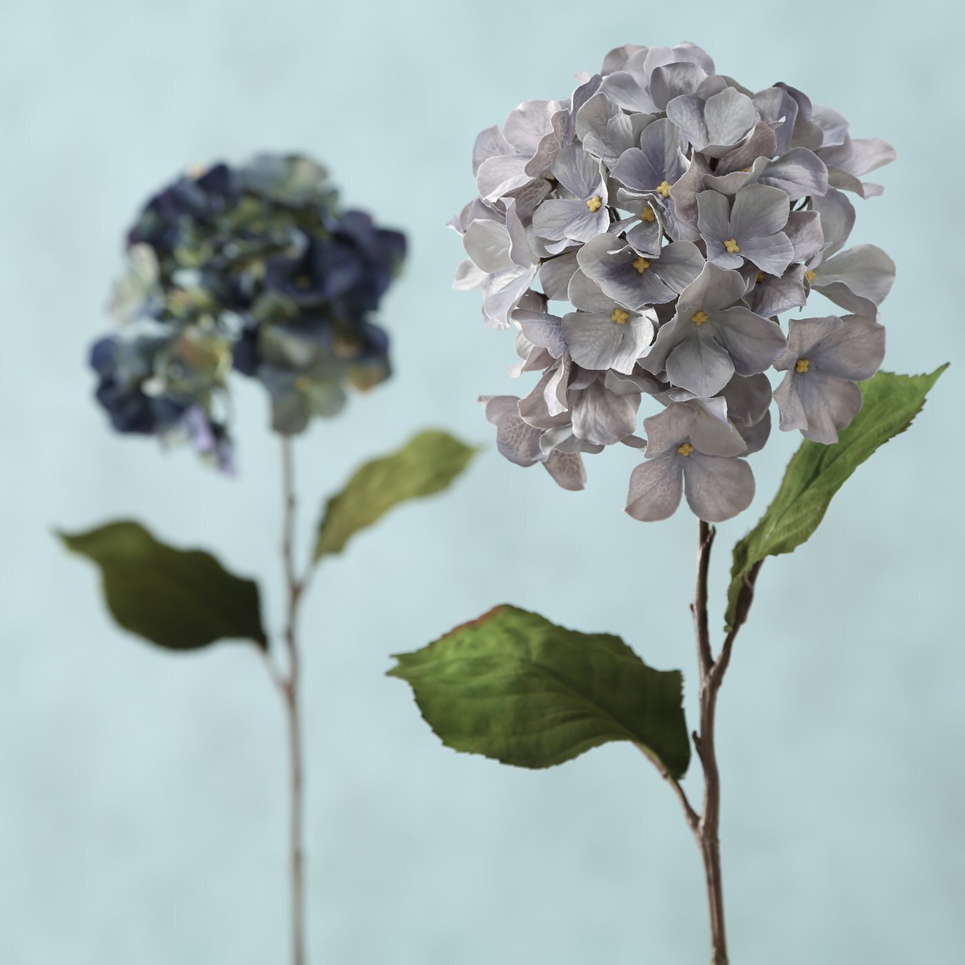 Dekoblume Hortensie, blau 