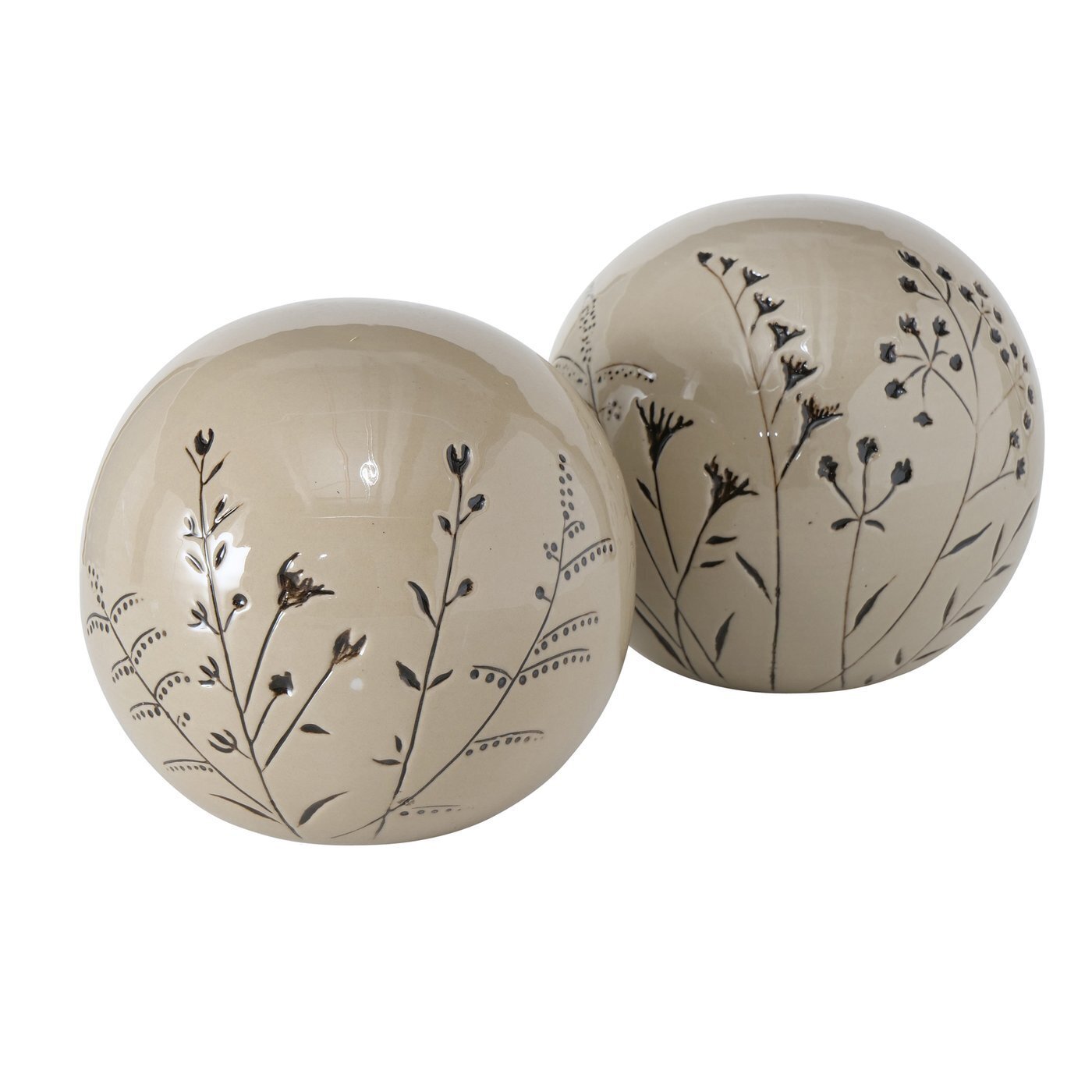 Dekokugel Botanico, taupe 