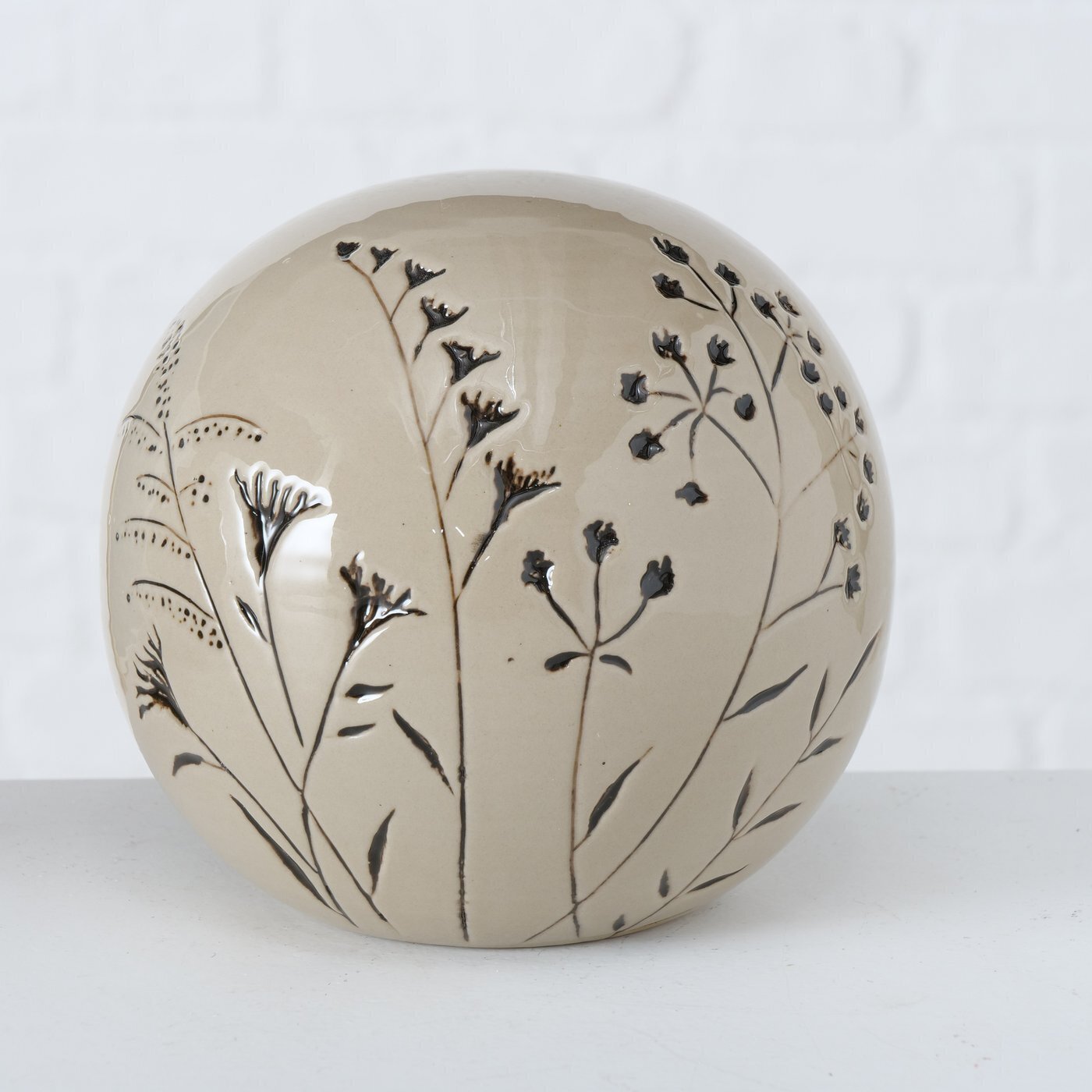 Dekokugel Botanico, taupe 