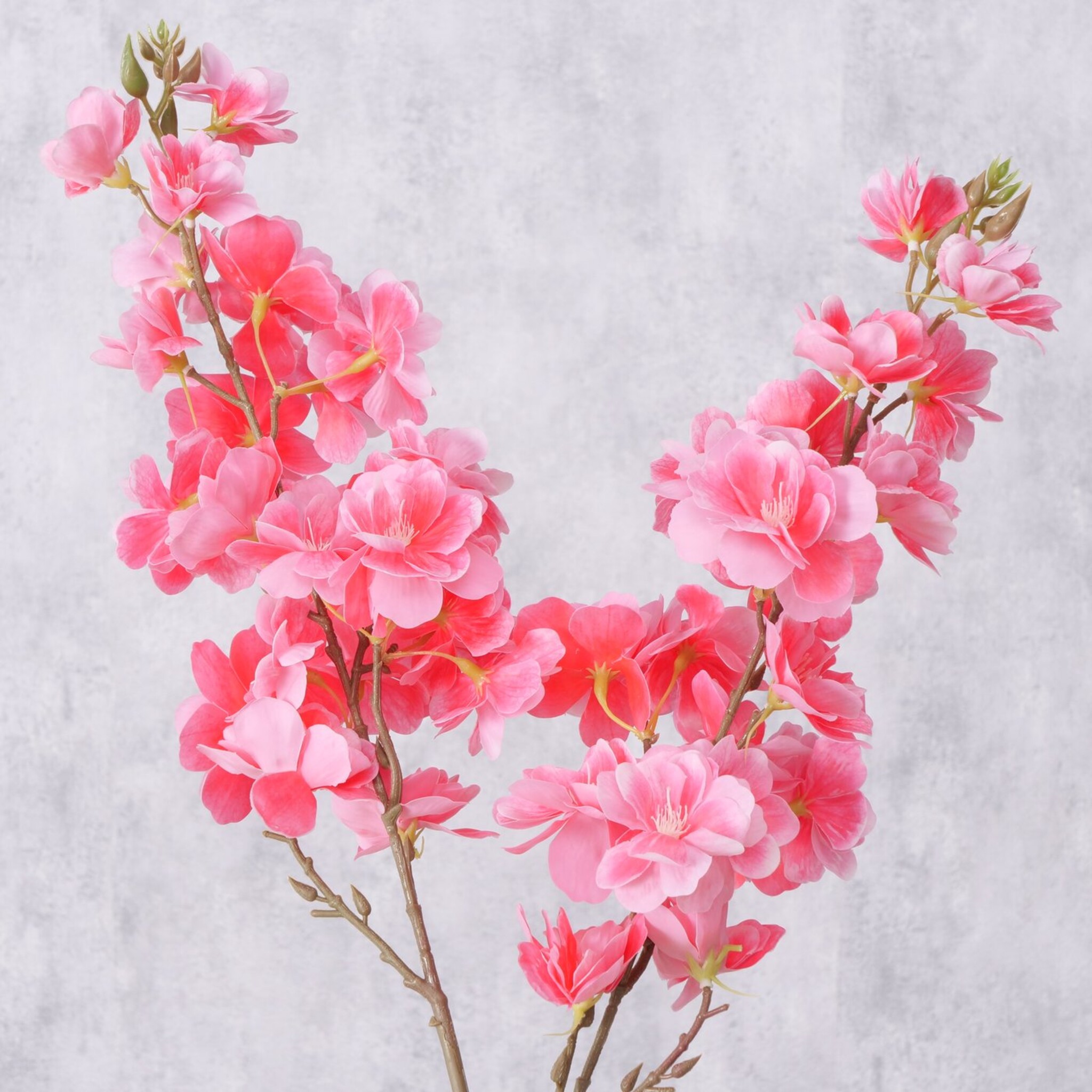 Dekozweig Kirschblüte, künstlich, pink 