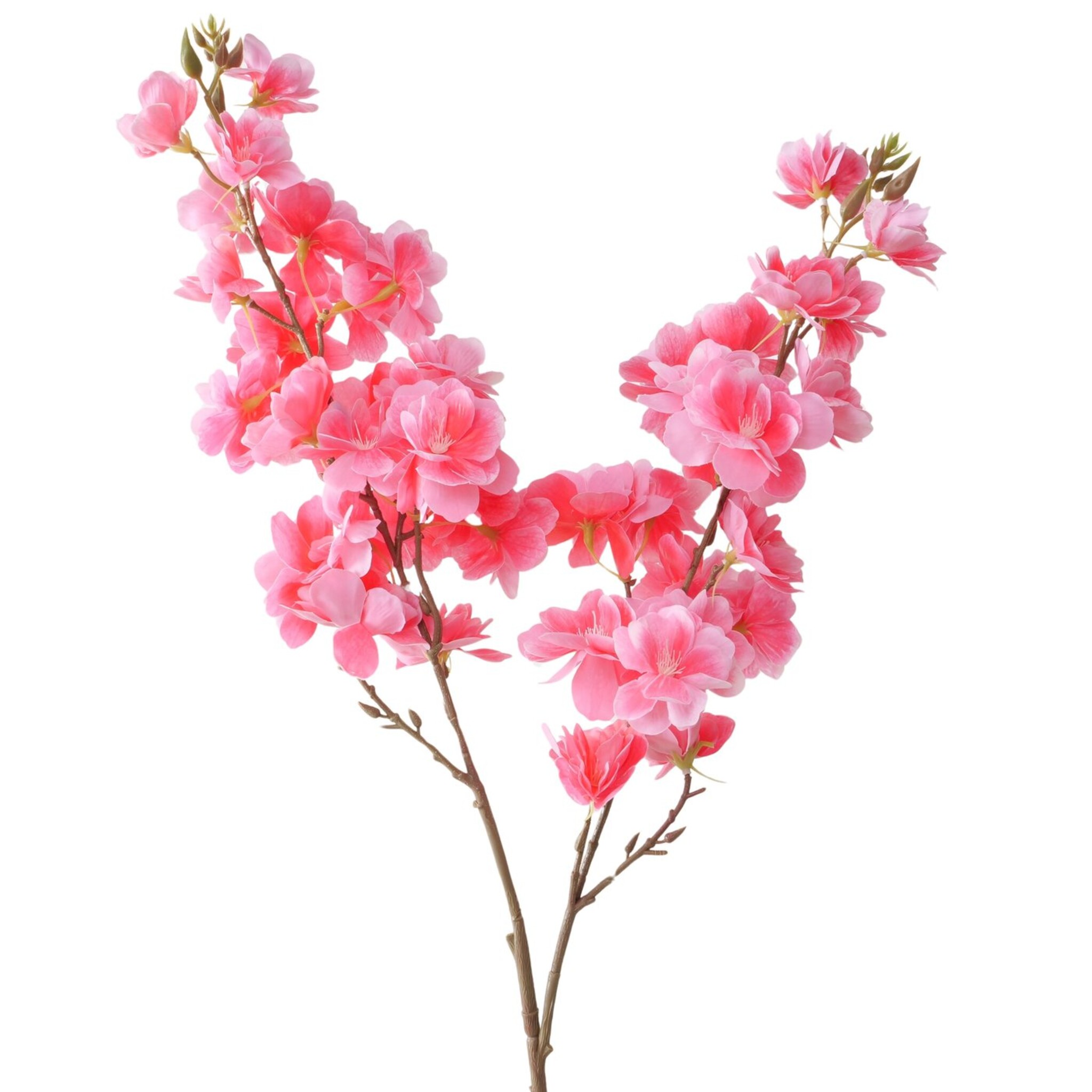 Dekozweig Kirschblüte, künstlich, pink 