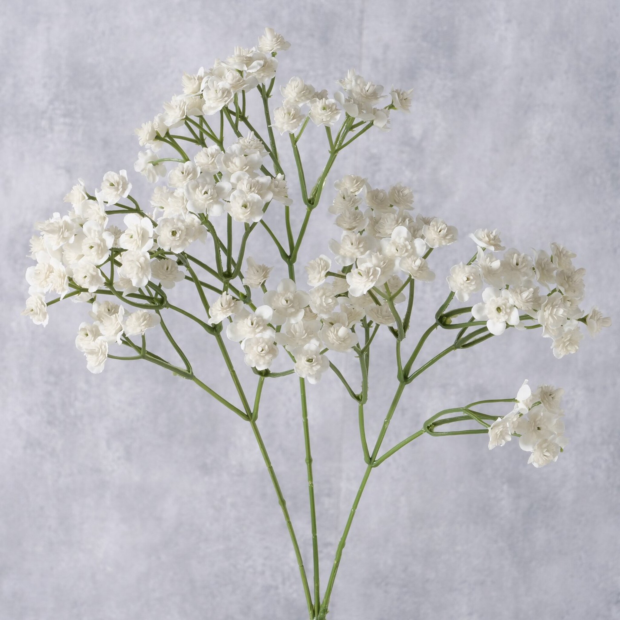Boltze Dekozweig Schleierkraut künstlich – für Scandi-Deko, weiss 