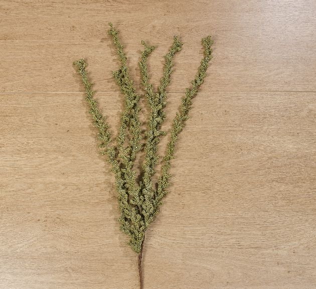 Boltze Dekozweig Soria 3er Set, grün