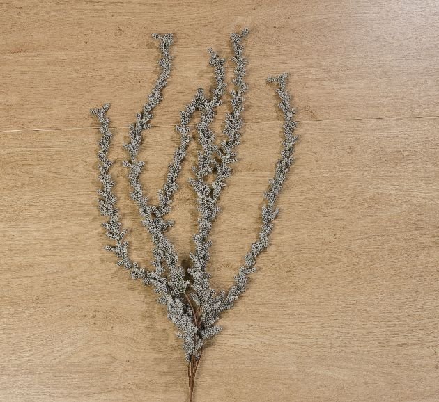Boltze Dekozweig Soria 3er Set, grün