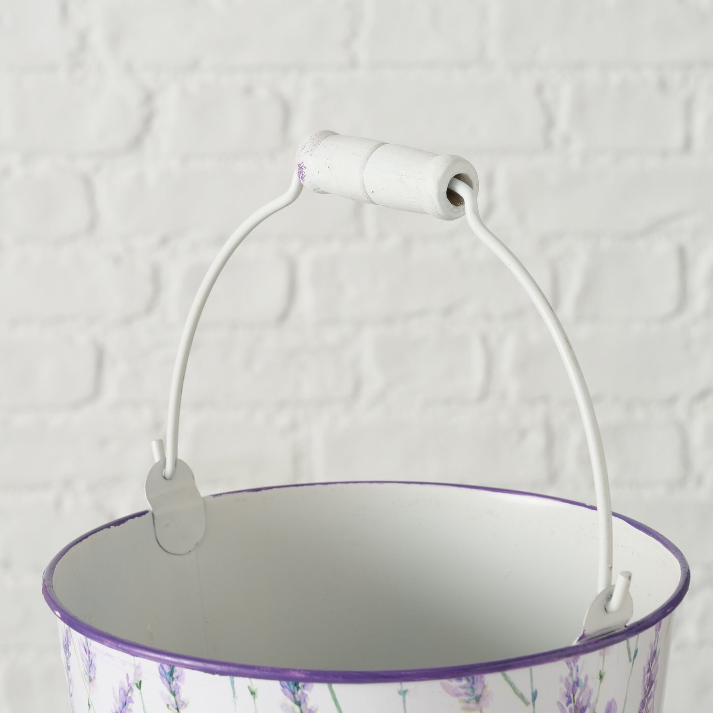 Eimer Lavanda 3er-Set mit Henkel, flieder 