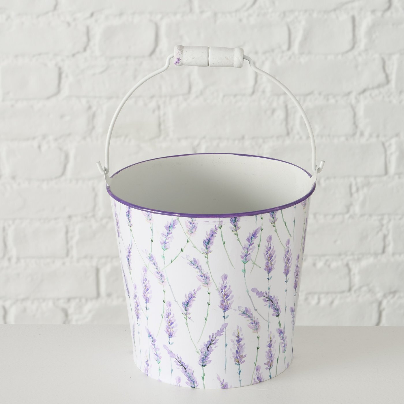 Eimer Lavanda 3er-Set mit Henkel, flieder 