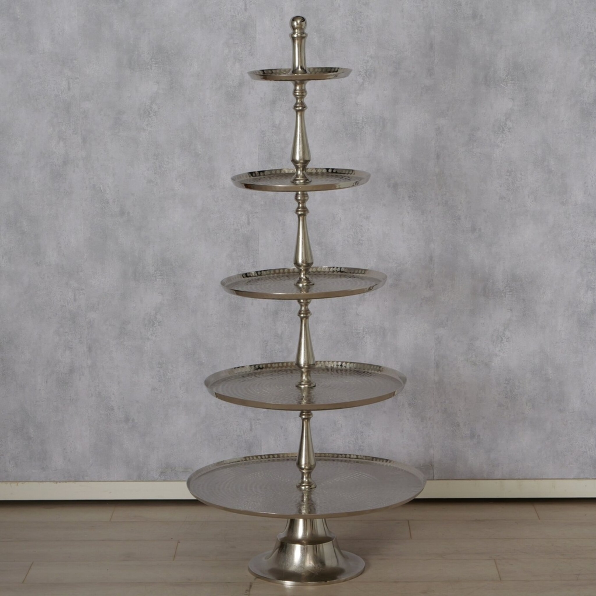 Etagere Detroit XL, silber 
